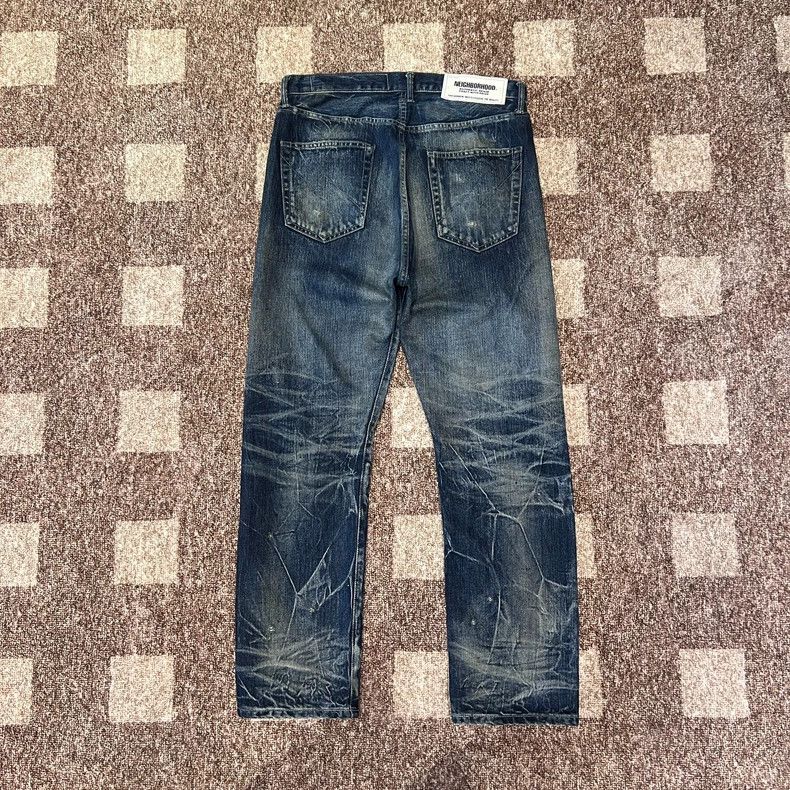 Neighborhood NEIGHBORHOOD 20SS Distressed Denim Jeans Size US 29 - 4 Thumbnail