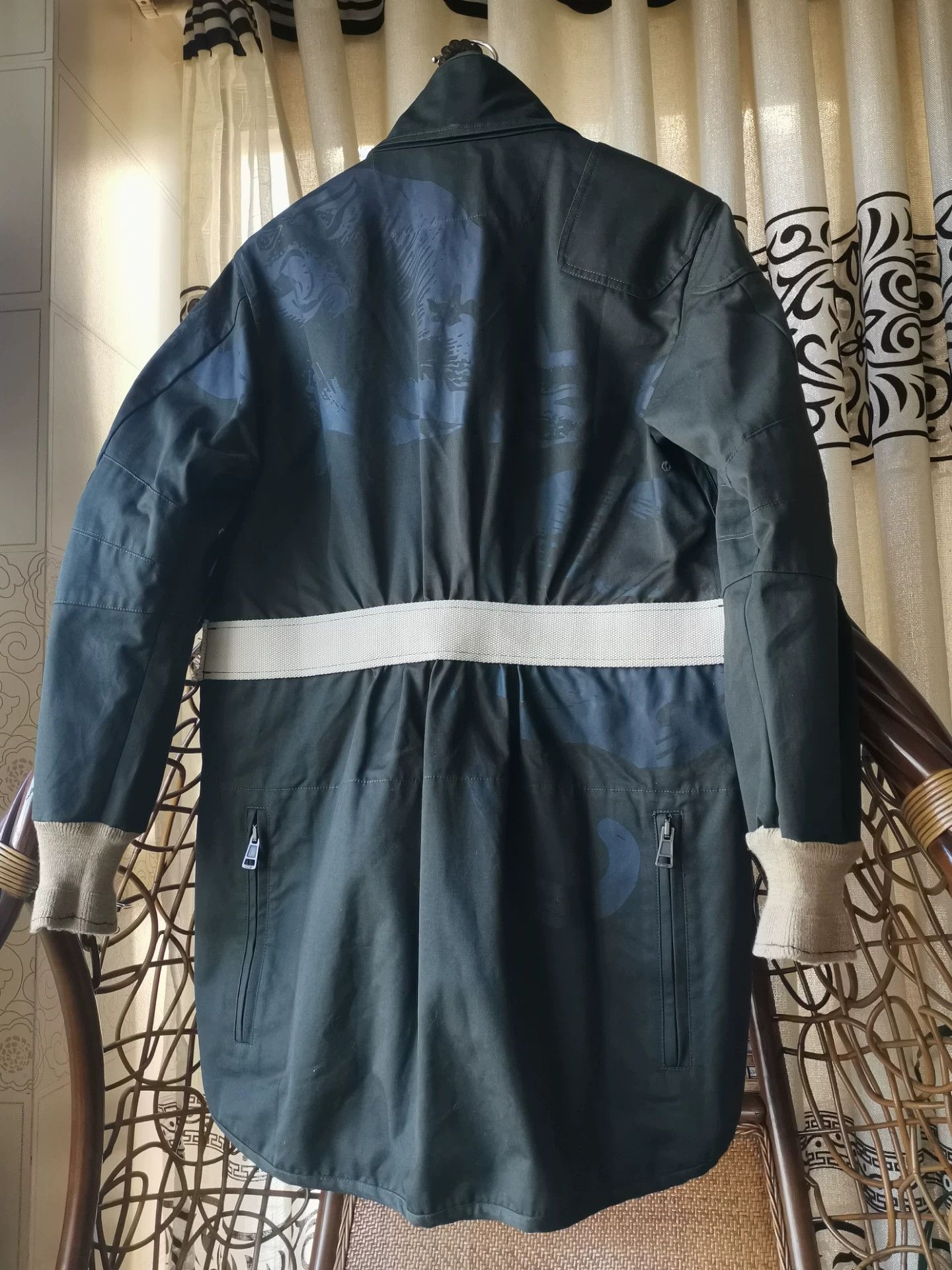 Valentino Valentino Camouflage Denim Coat Size US L / EU 52-54 / 3 - 2 Thumbnail