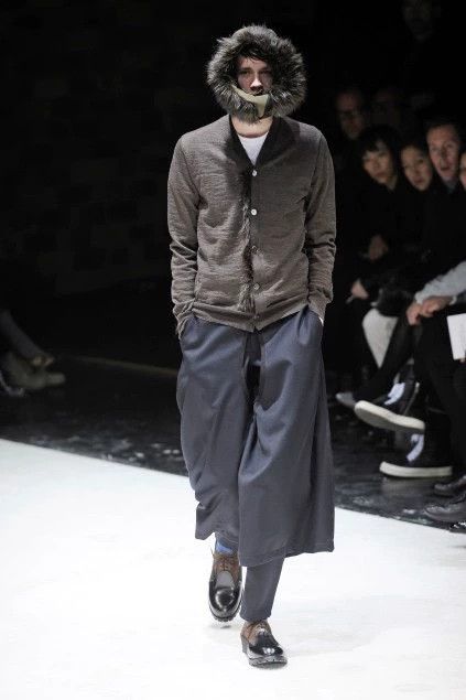Comme des Garcons Comme des Garcons Homme Plus Wide-Leg Pants Size US 26 / EU 42 - 5 Thumbnail