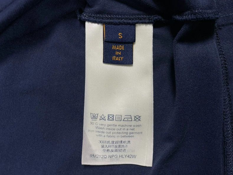 Louis Vuitton Louis Vuitton Blue Short Sleeve Tee S Size US L / EU 52-54 / 3 - 6 Thumbnail