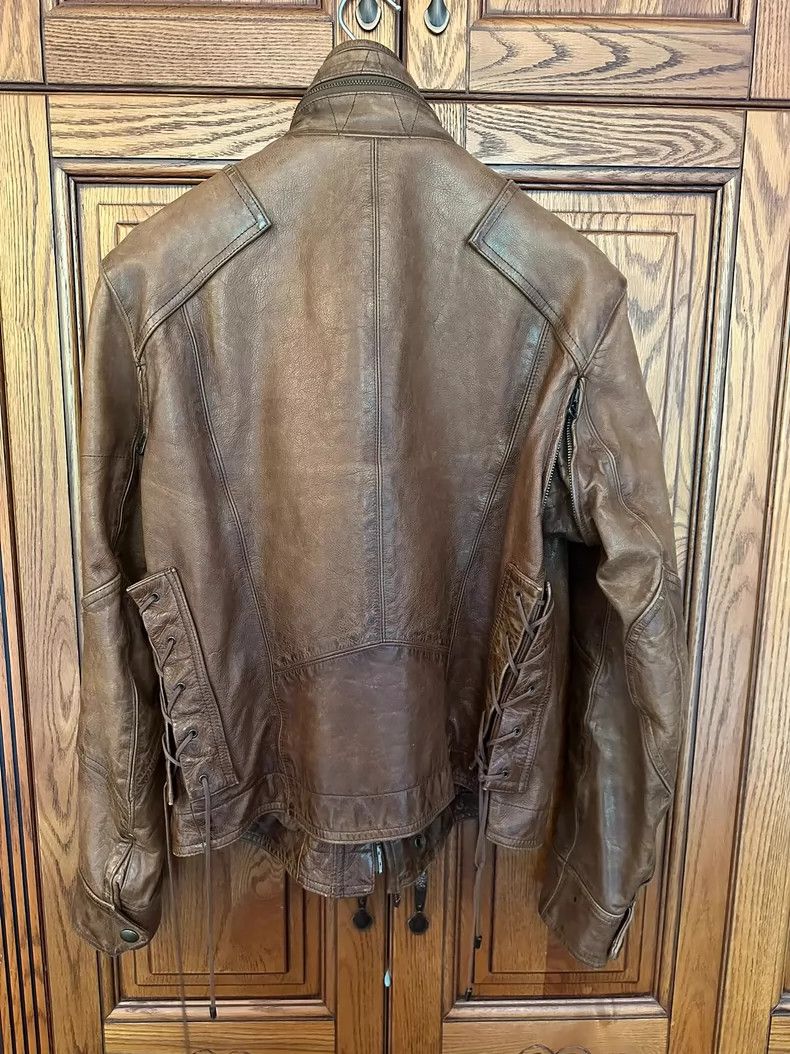 Ralph Lauren Purple Label Ralph Lauren Leather Jacket Size US L / EU 52-54 / 3 - 3 Thumbnail