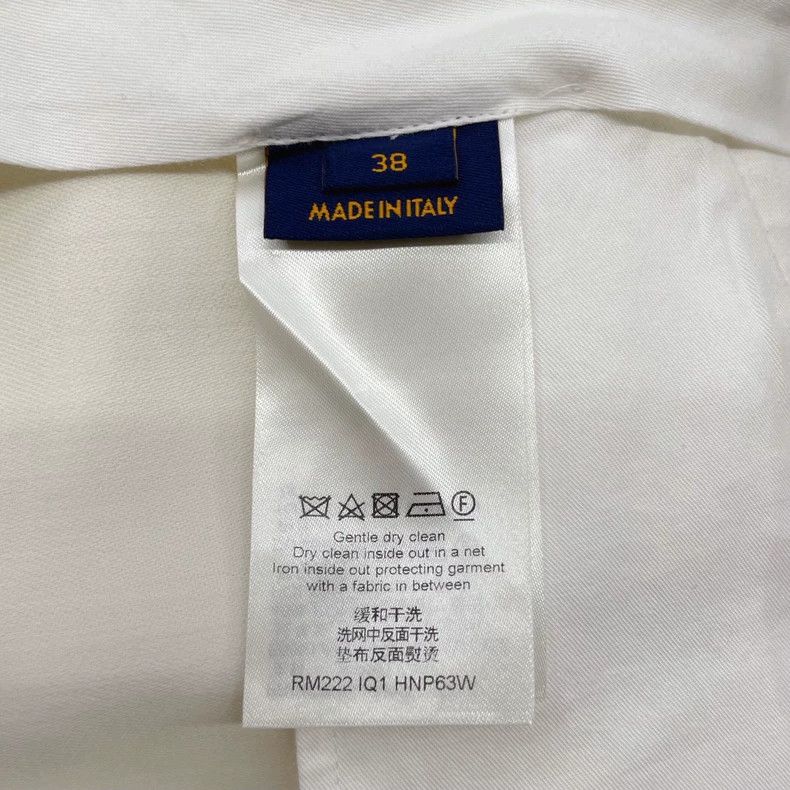 Louis Vuitton LV White Straight-Cut Shorts Size 38 Size US 38 / EU 54 - 6 Thumbnail