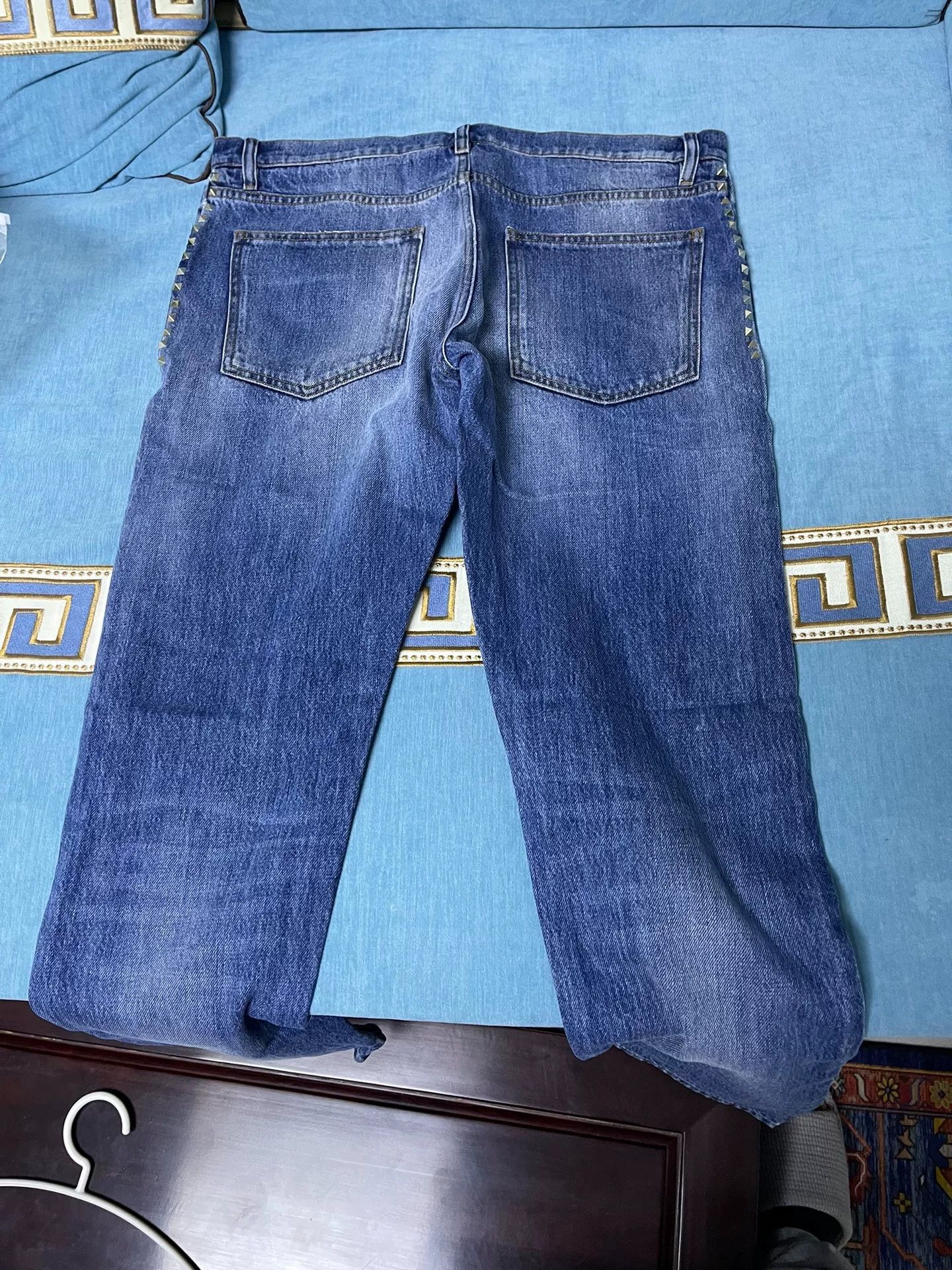 Valentino Valentino Studded Denim Jeans Size 31 Size US 31 - 2 Thumbnail