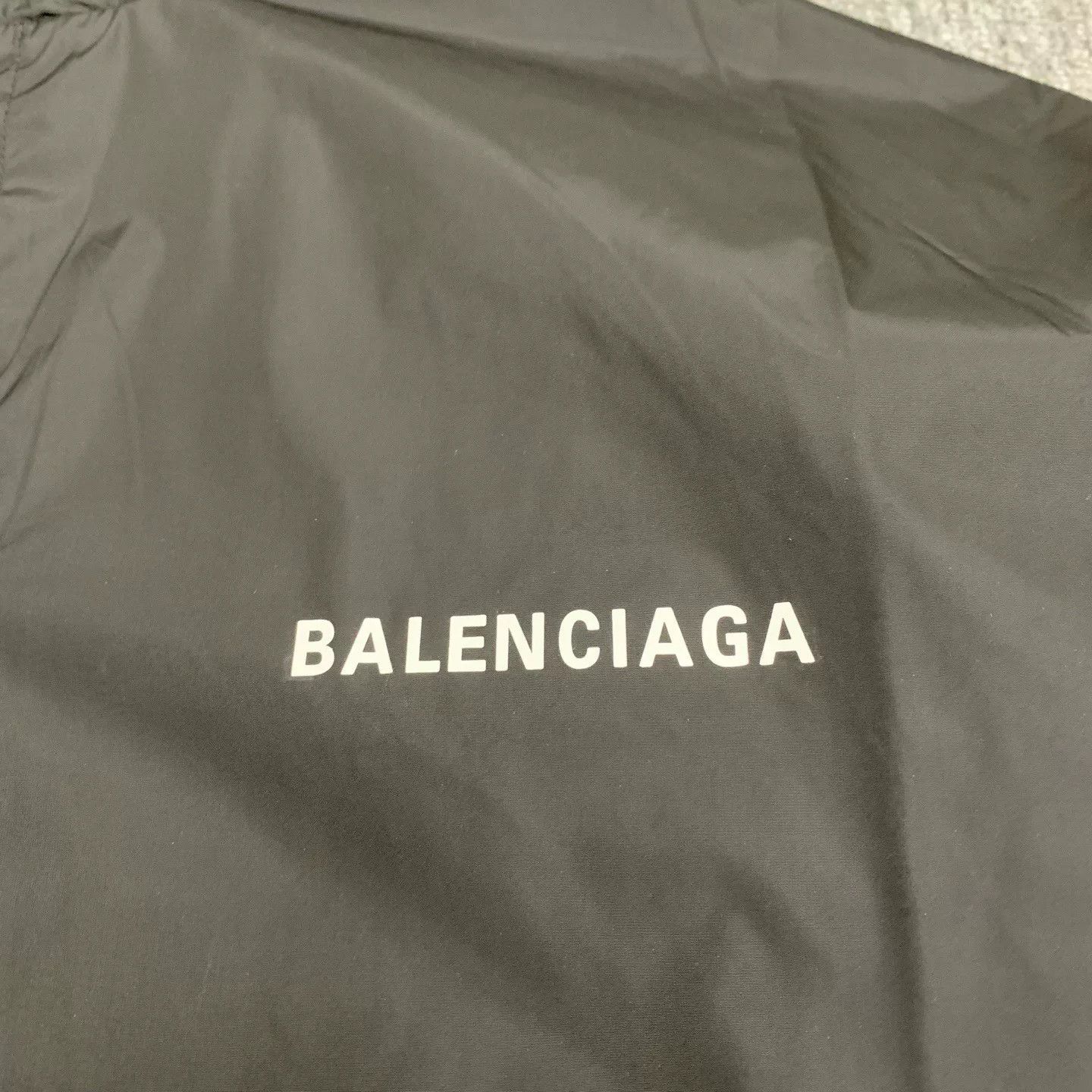 Balenciaga Balenciaga Black Nylon Jacket S Size US S / EU 44-46 / 1 - 6 Thumbnail