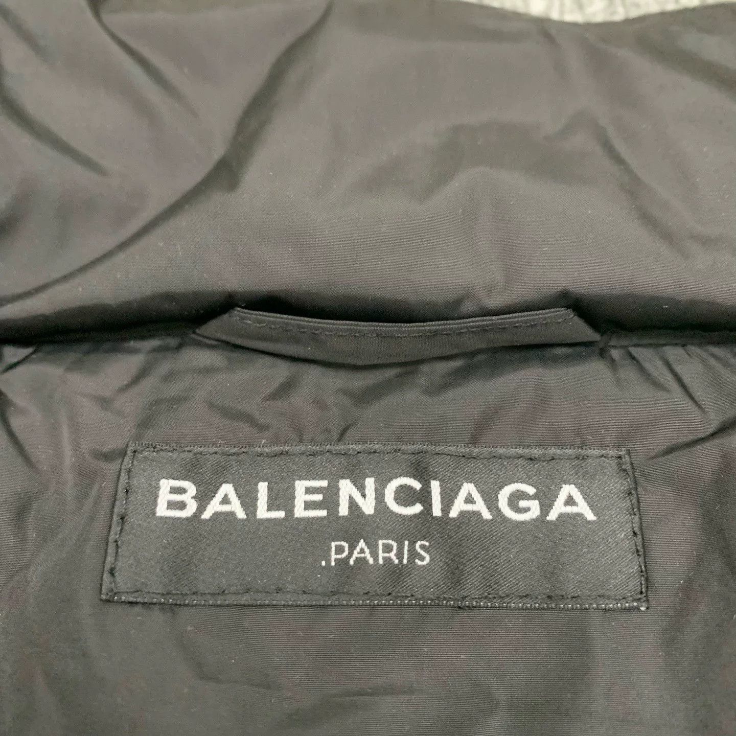 Balenciaga Balenciaga Black Nylon Jacket S Size US S / EU 44-46 / 1 - 4 Thumbnail