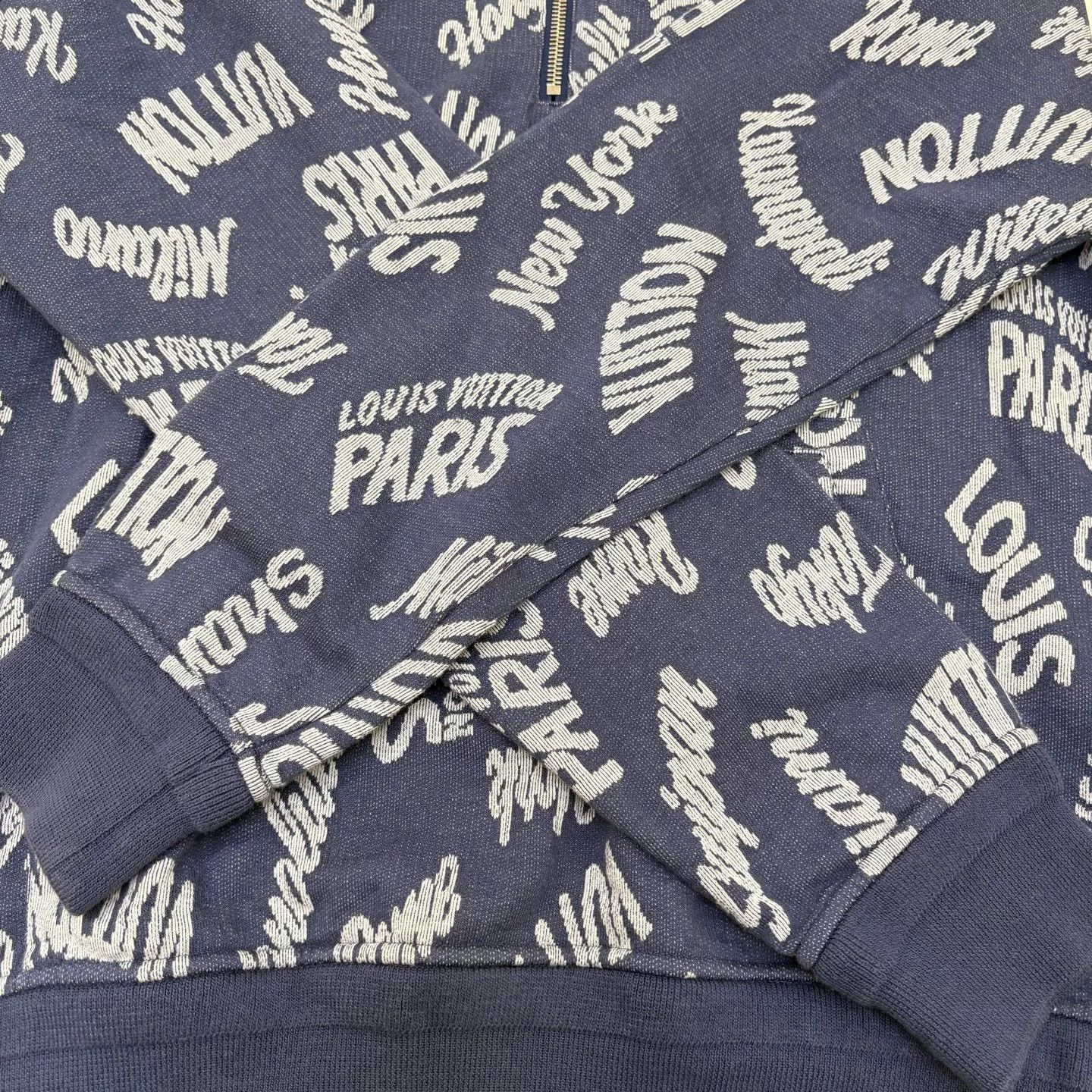 Louis Vuitton Louis Vuitton Logo Print Jacket Coat Size US L / EU 52-54 / 3 - 6 Thumbnail
