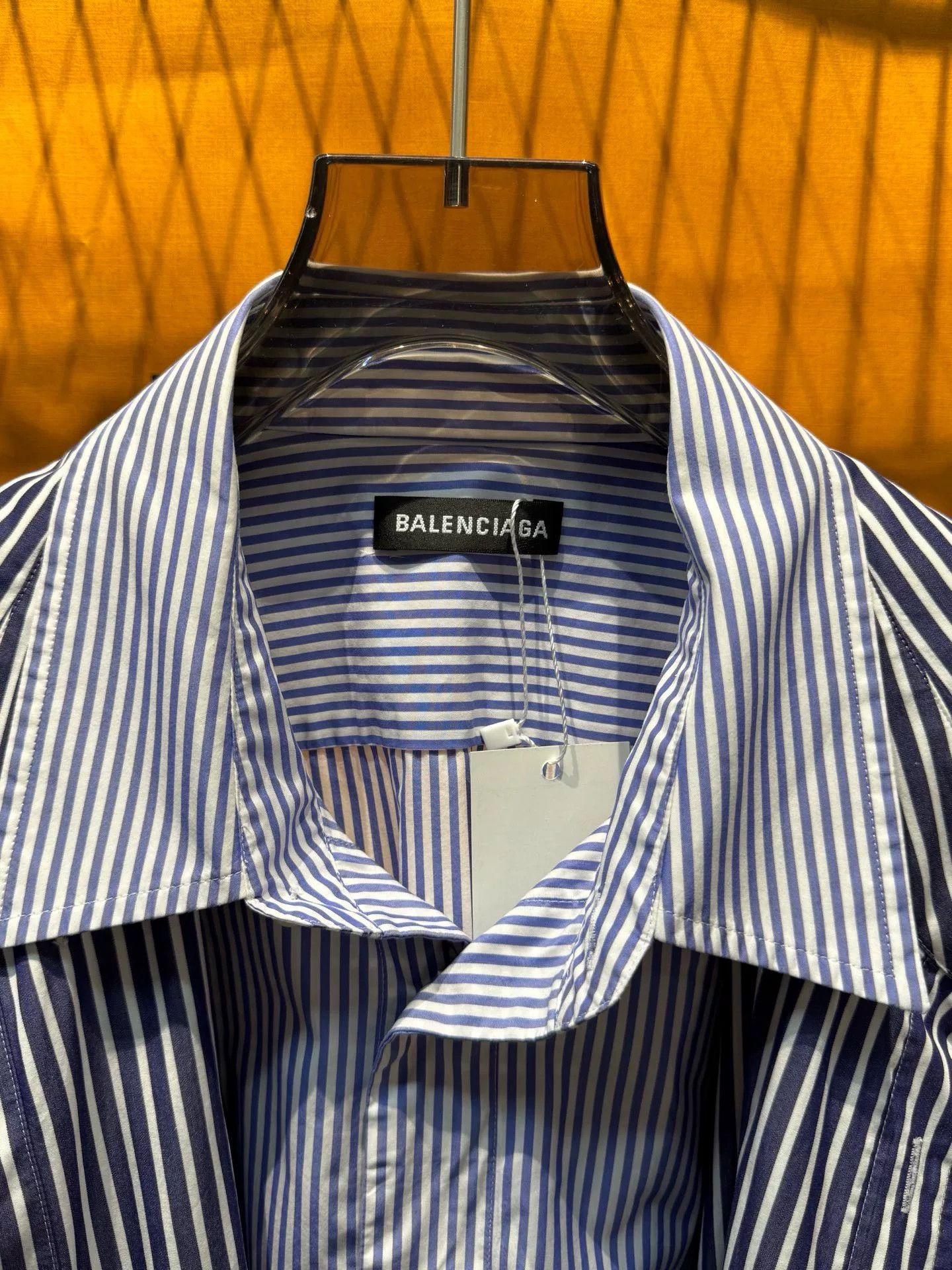 Balenciaga Balenciaga Reversible Striped Shirt Size US M / EU 48-50 / 2 - 2 Thumbnail