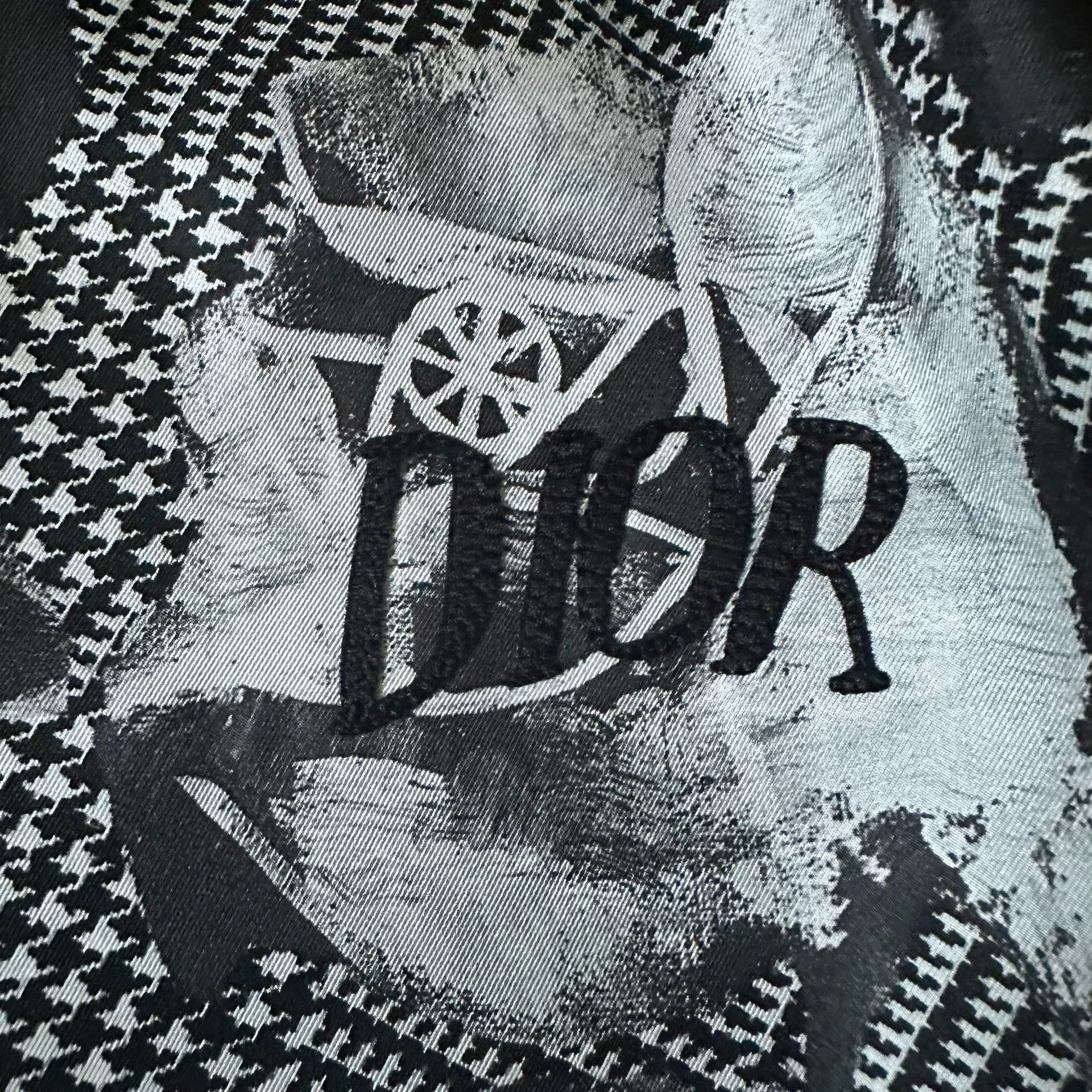 Dior Dior Black White Rose Print Shirt Size US S / EU 44-46 / 1 - 2 Thumbnail