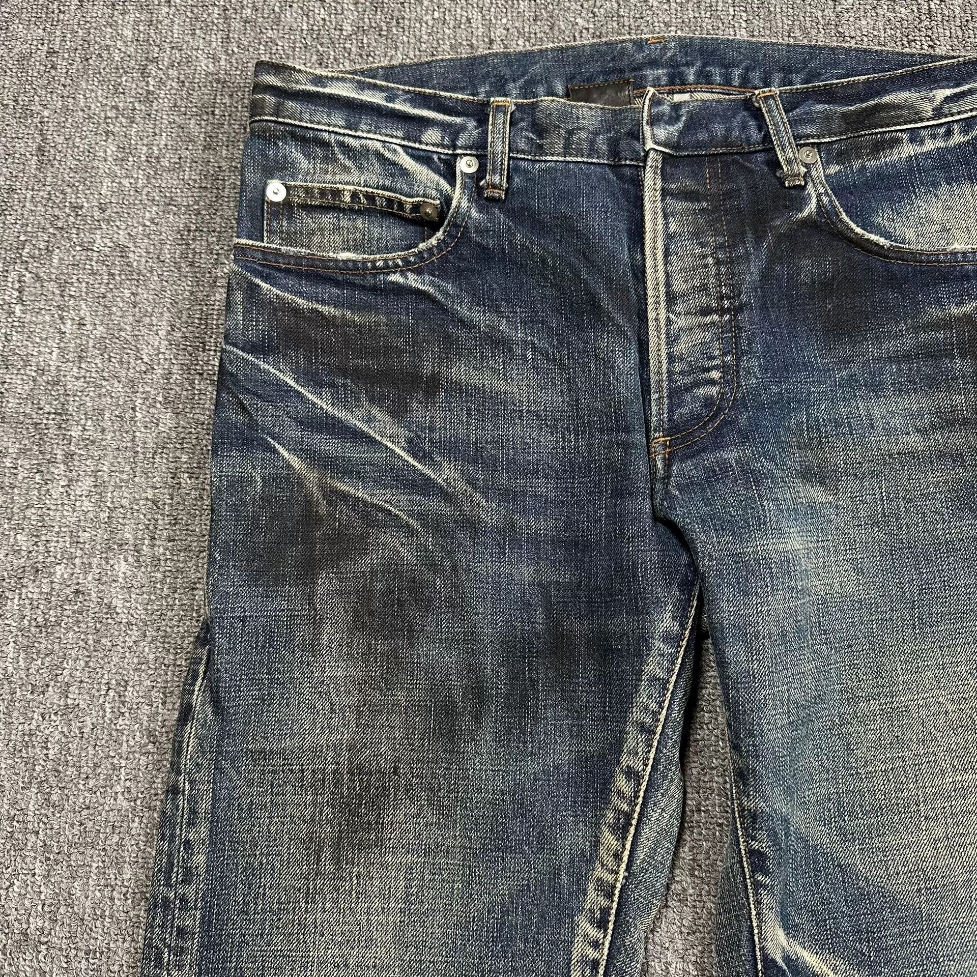Dior Dior Vintage Washed Distressed Jeans Size US 30 / EU 46 - 2 Thumbnail