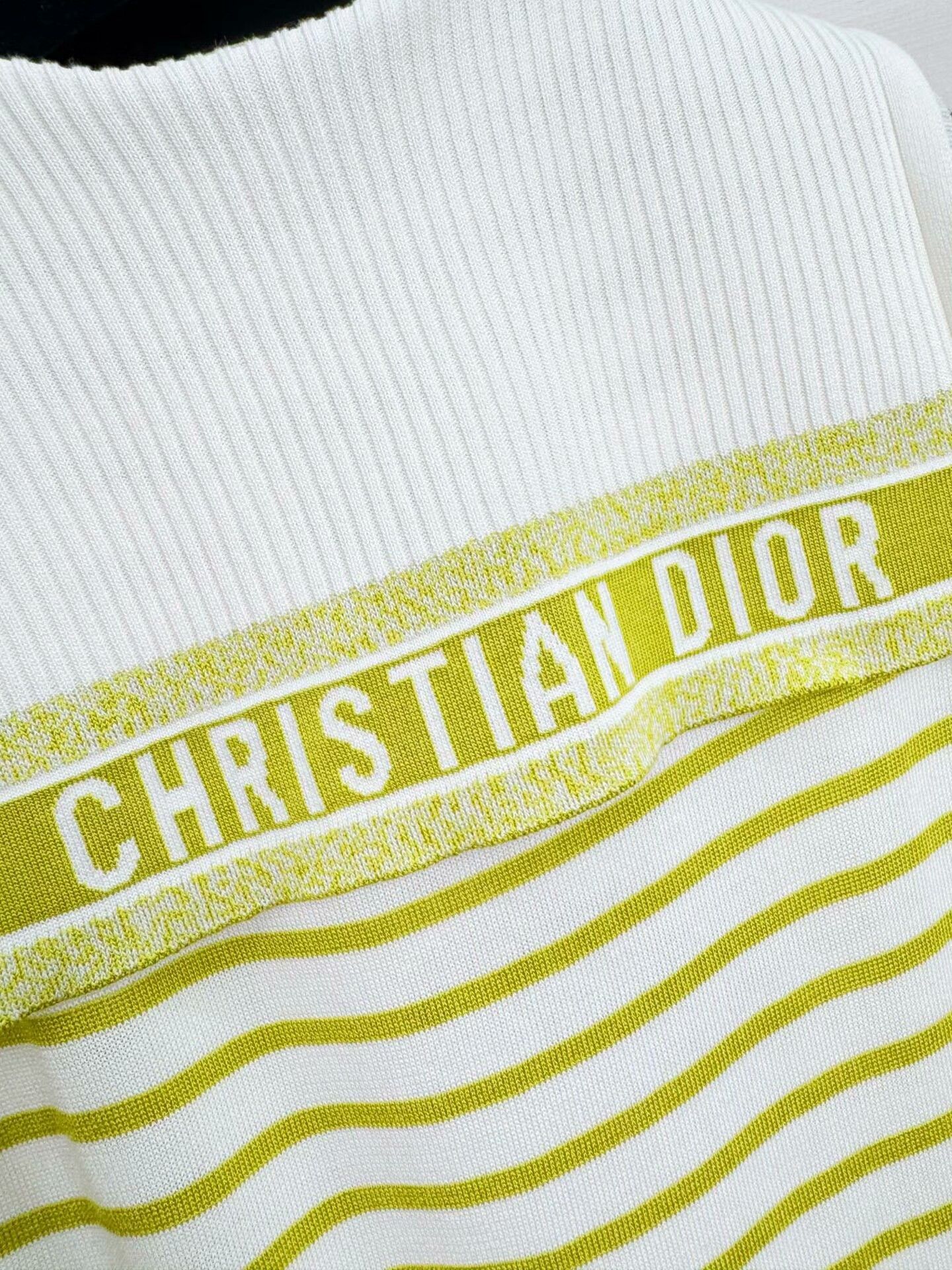 Dior dior striped sleeveless vest in beige Size US S / EU 44-46 / 1 - 5 Thumbnail