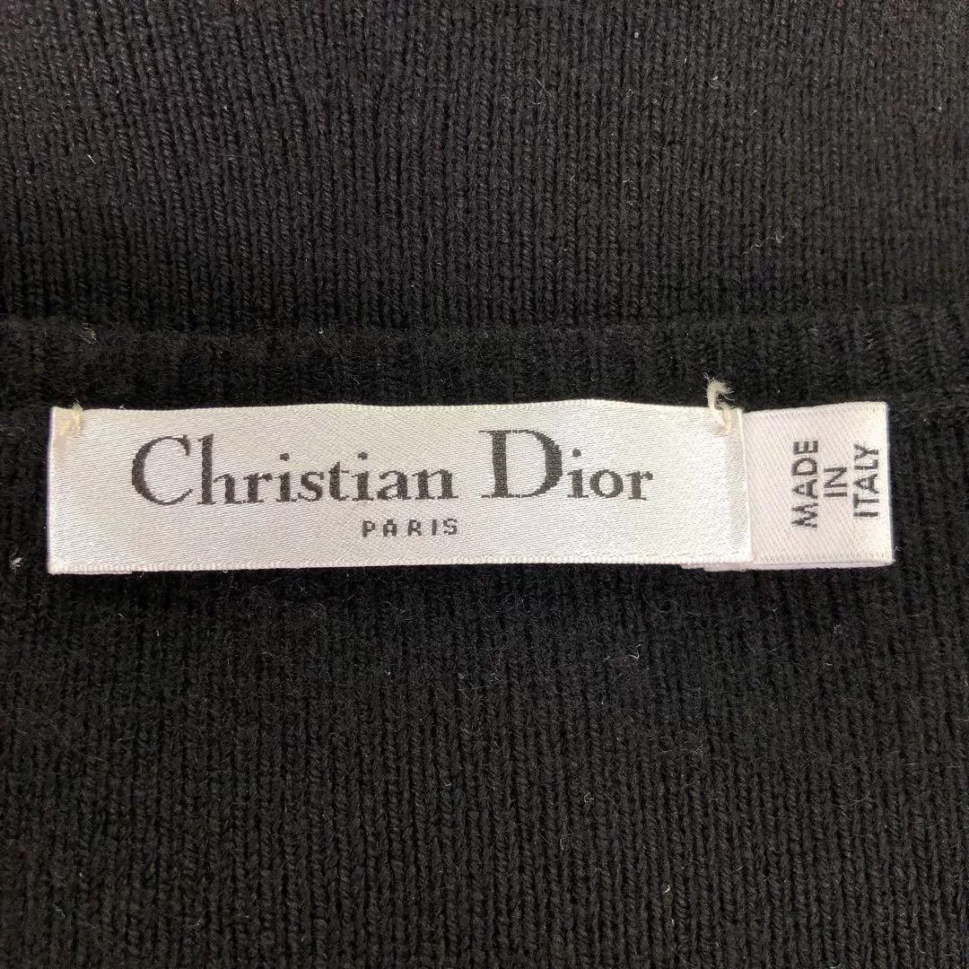 Dior black cashmere knit dress by Dior Size US XS / EU 42 / 0 - 5 Thumbnail