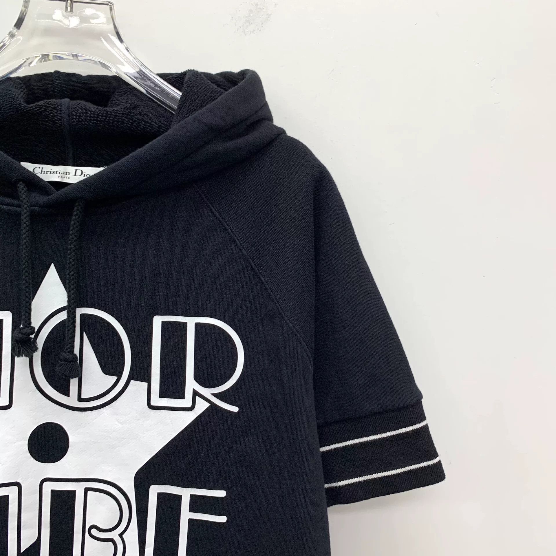 Dior black hoodie with star logo print Size US S / EU 44-46 / 1 - 3 Thumbnail
