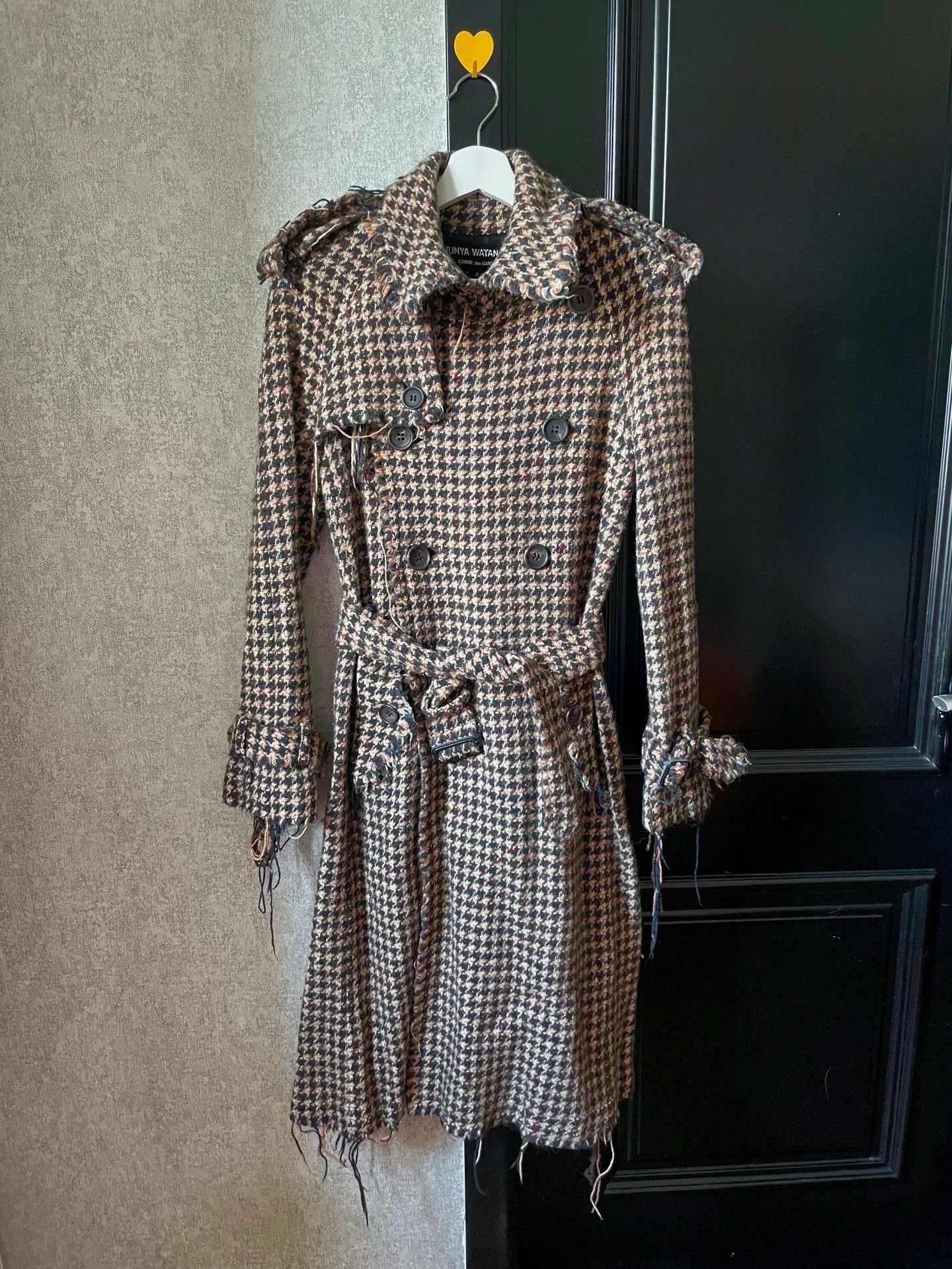 Junya Watanabe stylish double-breasted wool coat by junya watanabe Size US S / EU 44-46 / 1 - 2 Thumbnail