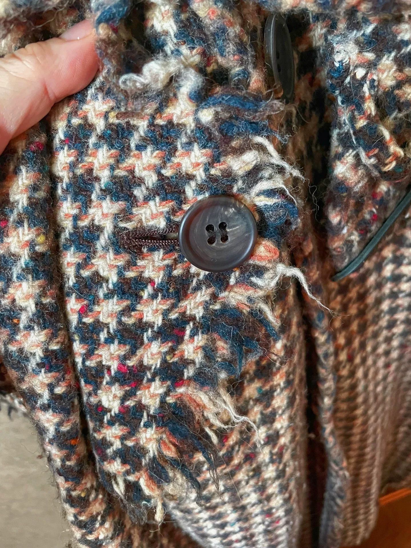 Junya Watanabe stylish double-breasted wool coat by junya watanabe Size US S / EU 44-46 / 1 - 6 Thumbnail