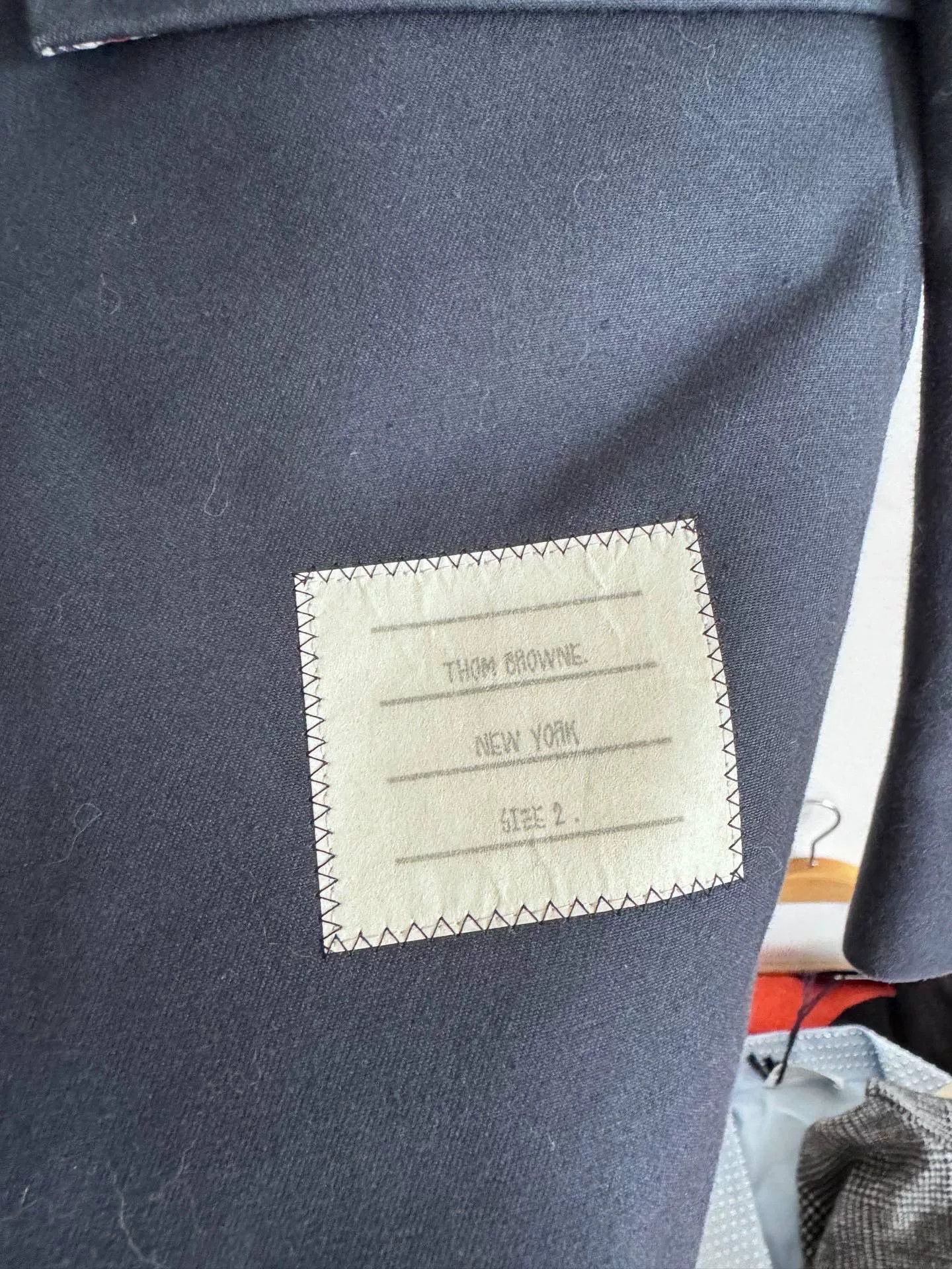 Thom Browne thom browne navy suit jacket size 1 Size US M / EU 48-50 / 2 - 2 Thumbnail