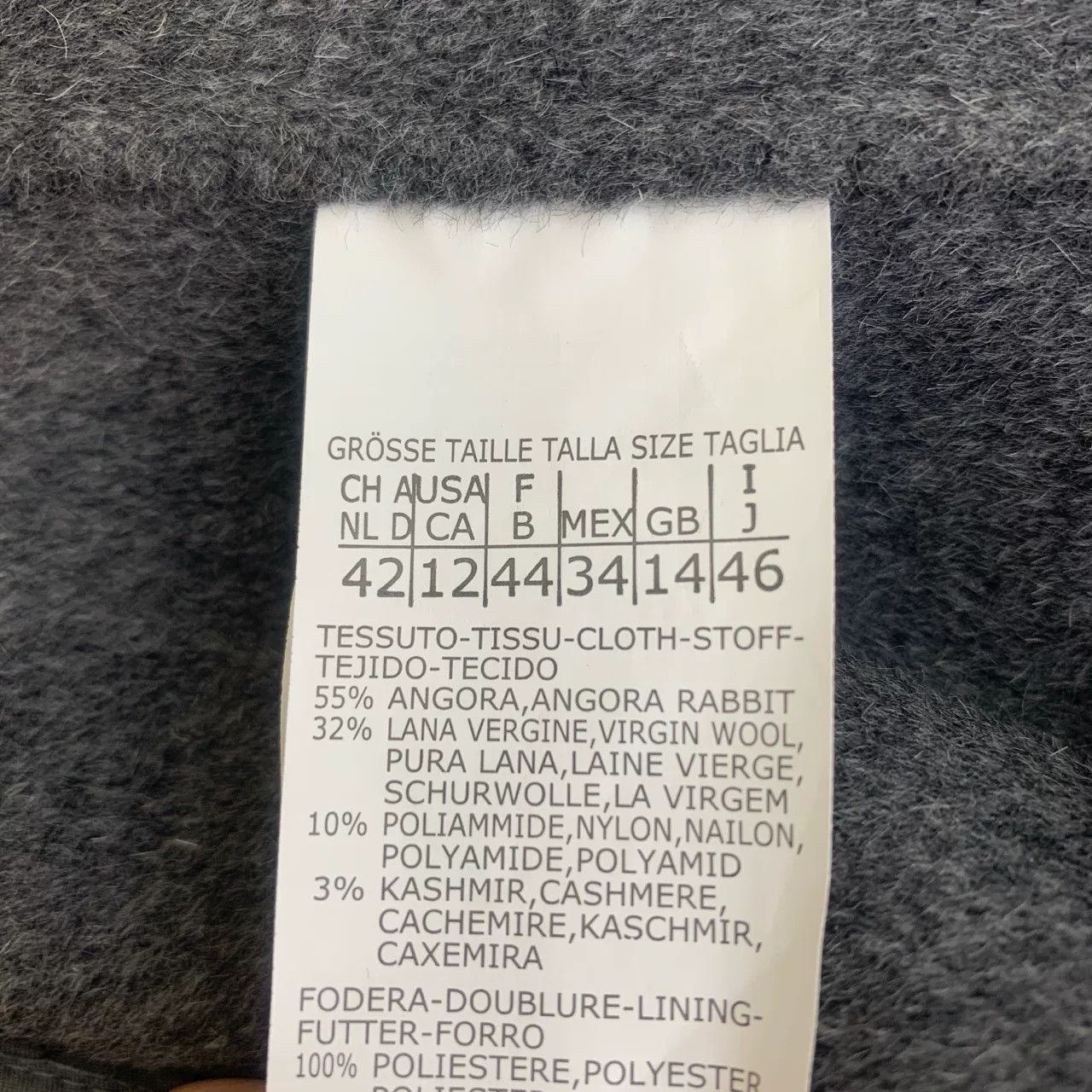 Max Mara gray cashmere coat by Max Mara Size US M / EU 48-50 / 2 - 4 Thumbnail