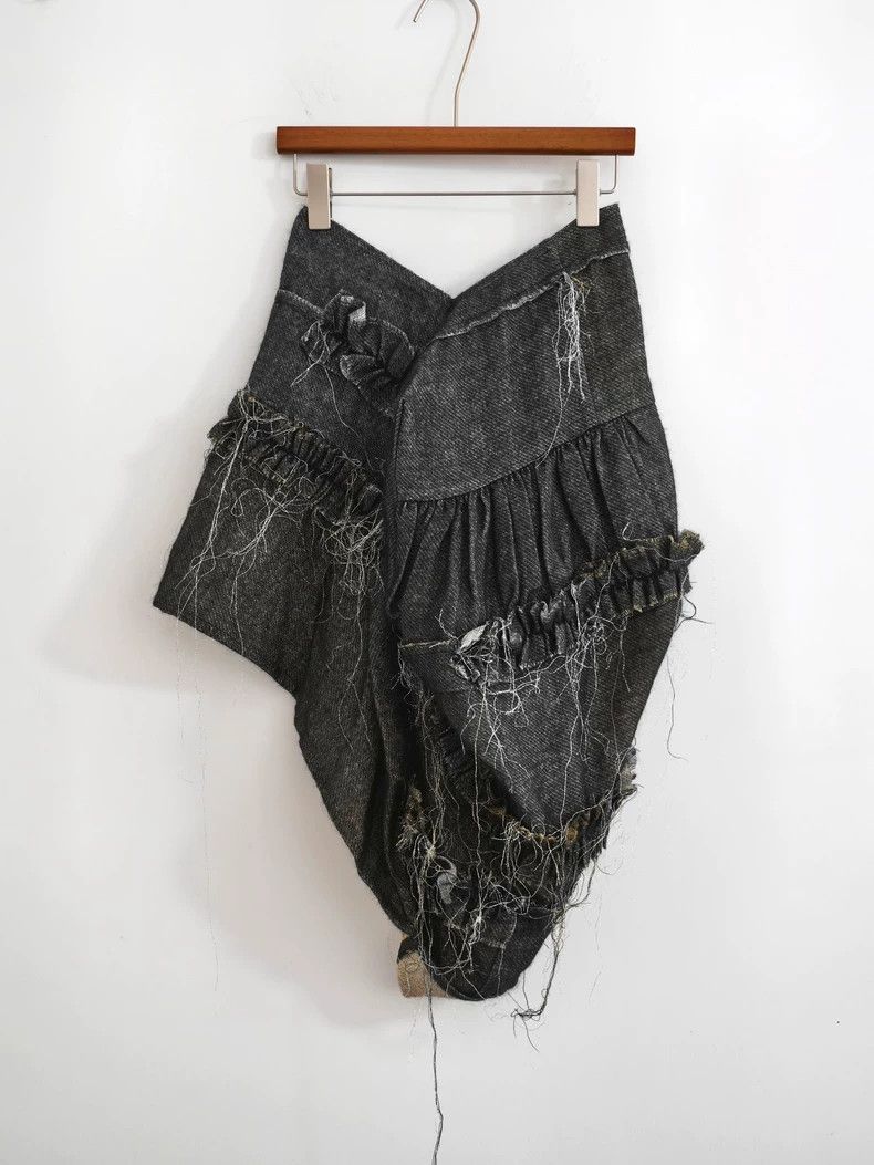 Comme des Garcons Comme des Garçons 08AW Asymmetric Skirt Size US 34 / EU 50 - 6 Thumbnail