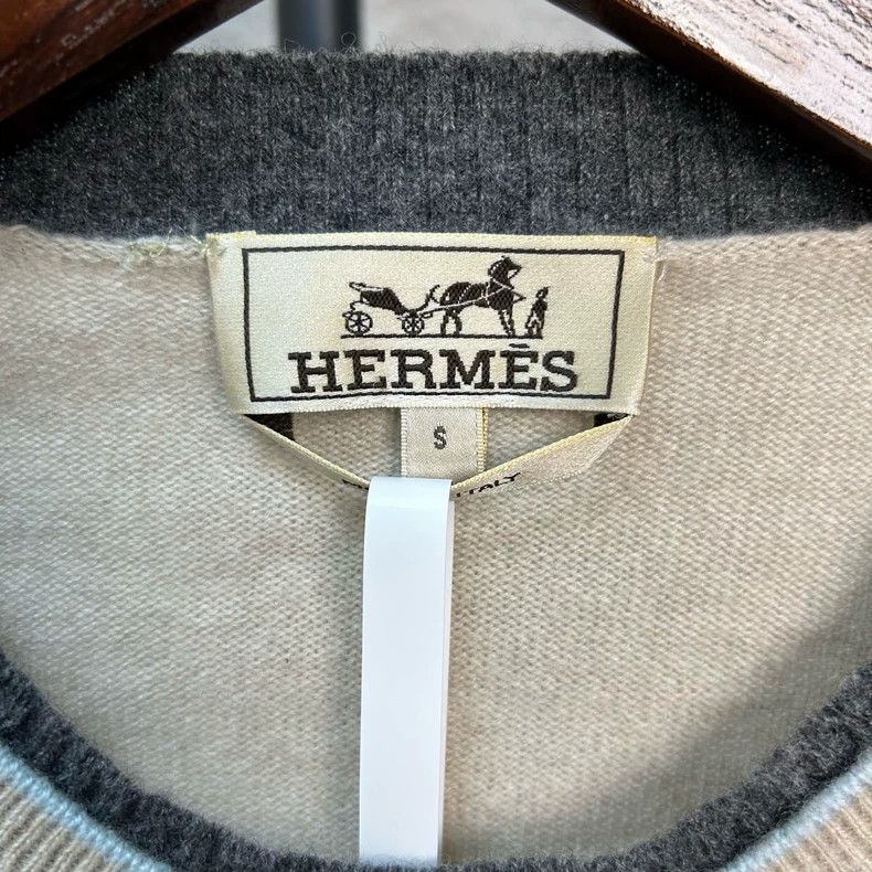 Hermes Hermes Cashmere Crewneck Sweater S Size US S / EU 44-46 / 1 - 3 Thumbnail
