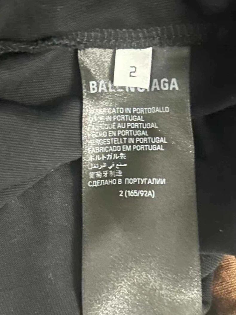 Balenciaga Balenciaga Bitcoin Short Sleeve Tee Size US S / EU 44-46 / 1 - 4 Thumbnail