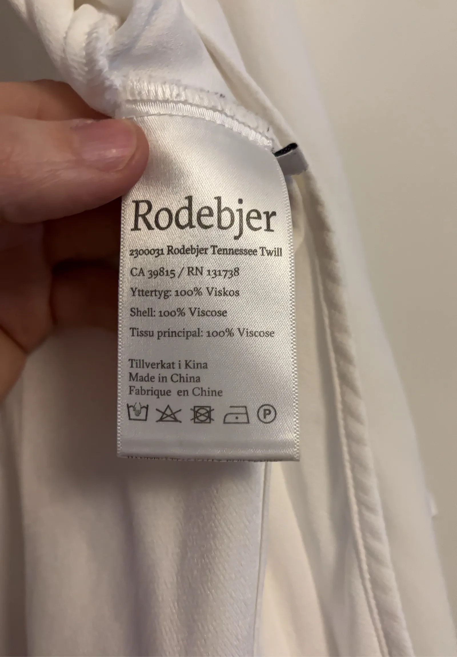 Rodebjer Rodebjer Rodebjer Tennessee Twill Blouse Size M / US 6-8 / IT 42-44 - 4 Thumbnail
