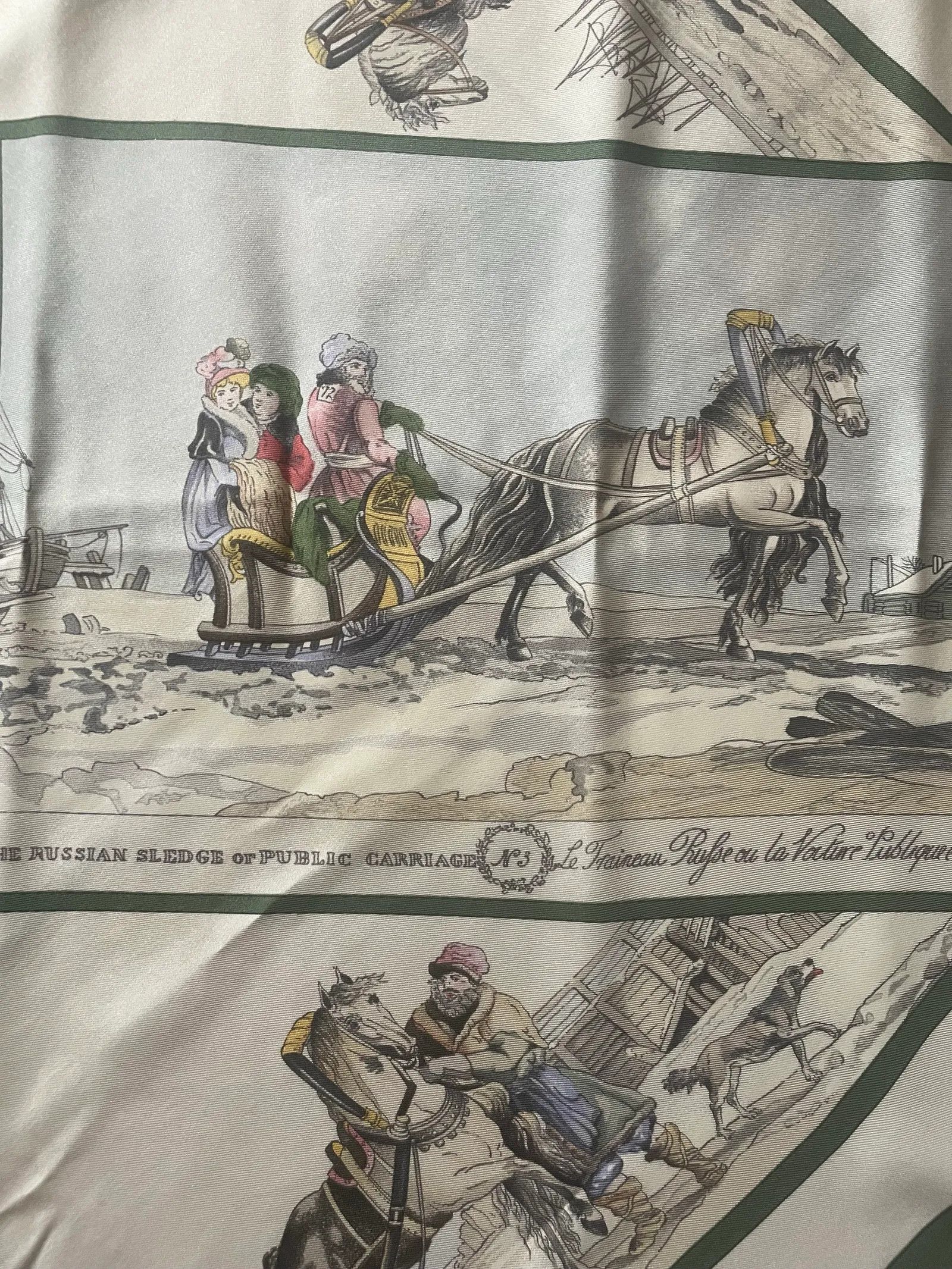 Hermes Hermés Voyages En Russie Scarf Size ONE SIZE - 5 Thumbnail
