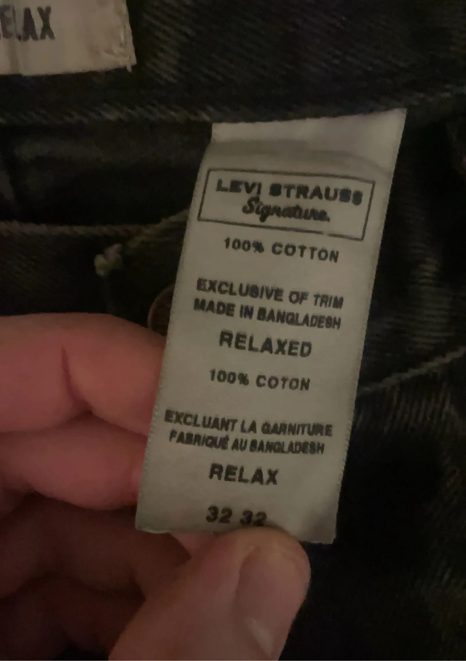 Levi's Levi's Levis ”Relaxed” Strauss Signature Jeans Jeans Size US 32 / EU 48 - 3 Thumbnail
