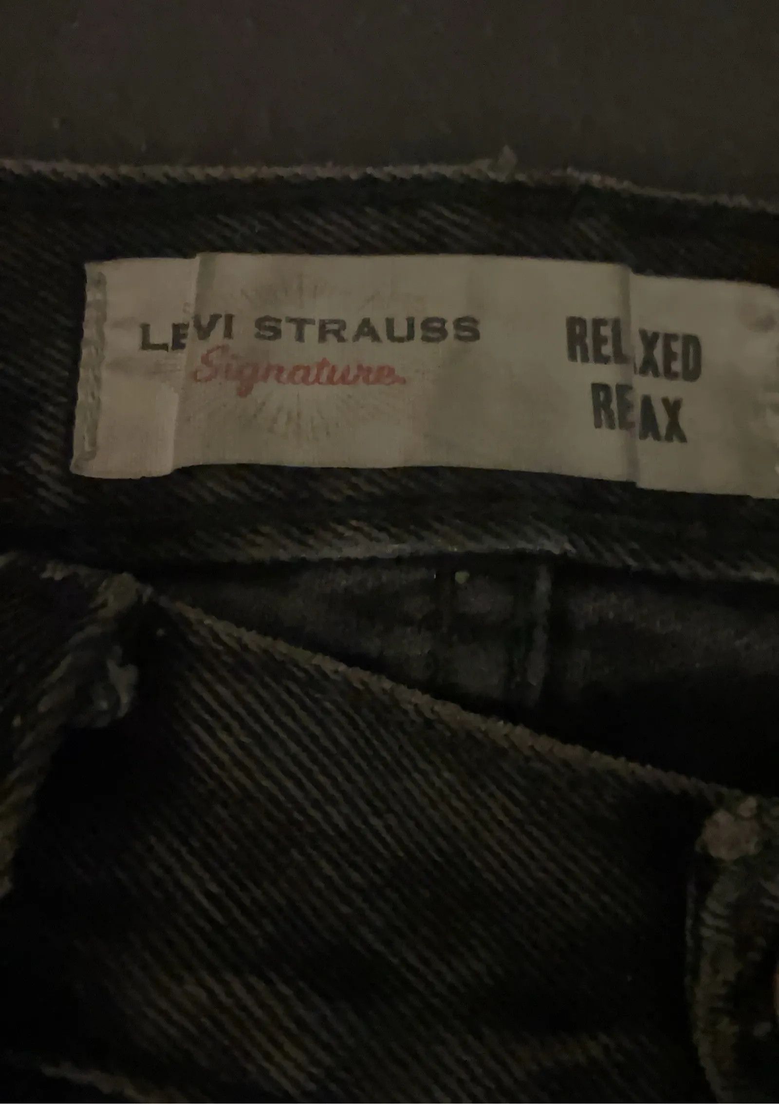 Levi's Levi's Levis ”Relaxed” Strauss Signature Jeans Jeans Size US 32 / EU 48 - 2 Thumbnail