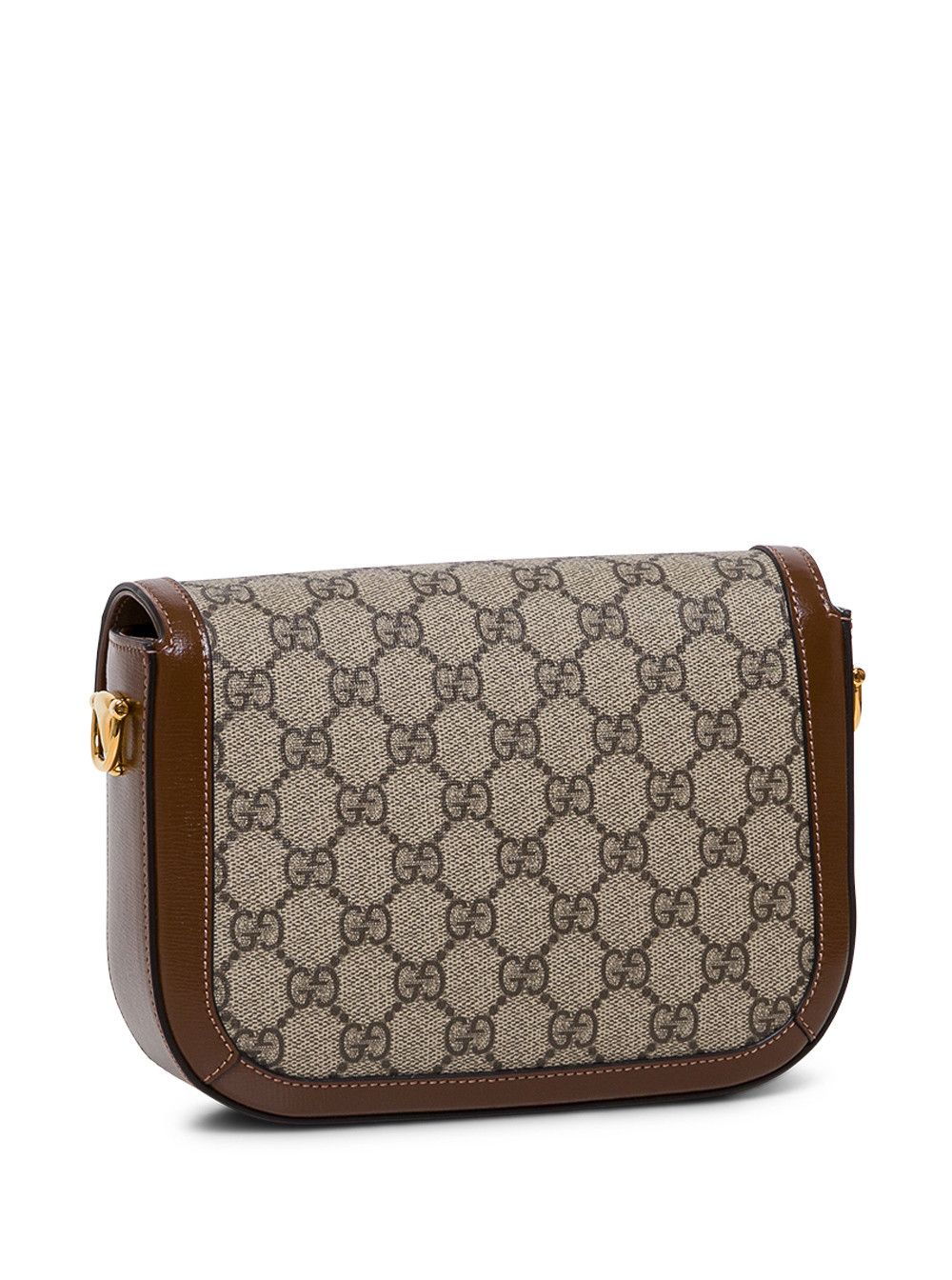 Gucci Beige Crossbody bag 'Horsebit 1955' with Web detail in GG Canvas Women Size ONE SIZE - 2 Thumbnail