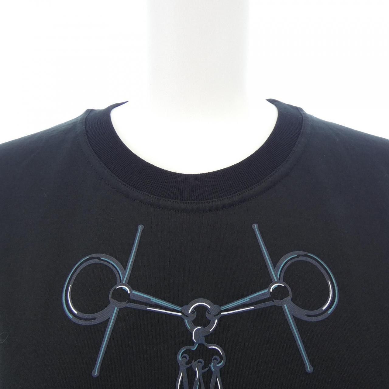 Hermes Hermes Hermès T-shirt Cotton T-shirt 36 Cotton T-Shirts DUTY FREE for USA Size ONE SIZE - 5 Thumbnail