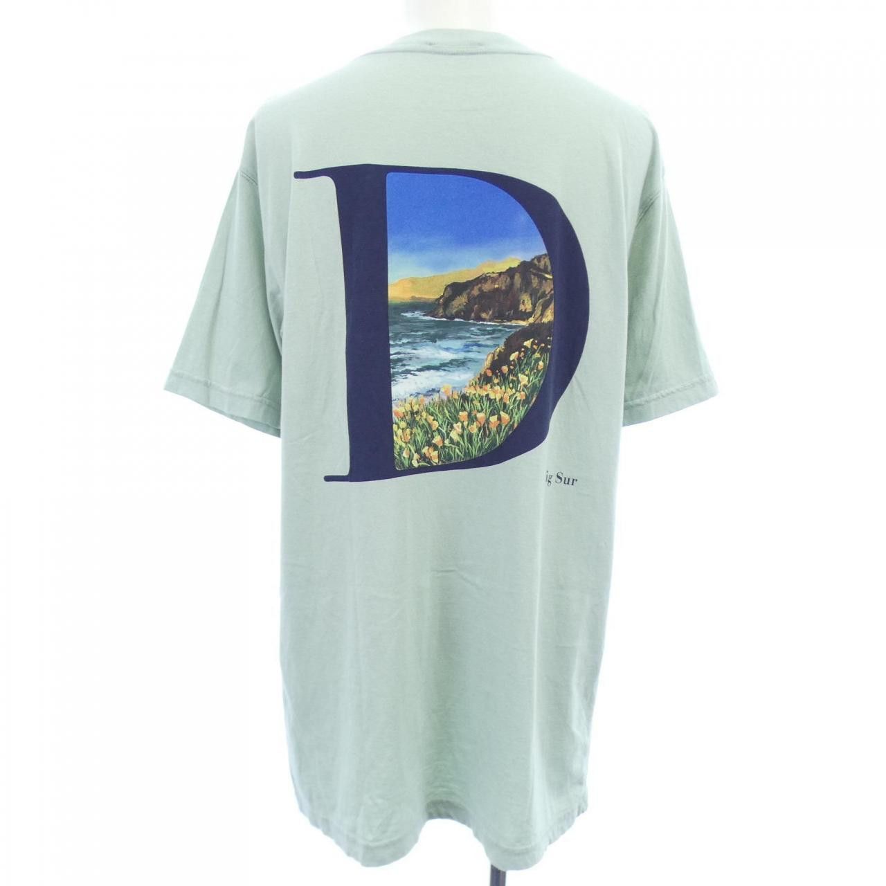 Dior Dior Dior T-shirt Cotton T-Shirts 293J696F0753 DUTY FREE for USA Size ONE SIZE - 2 Thumbnail