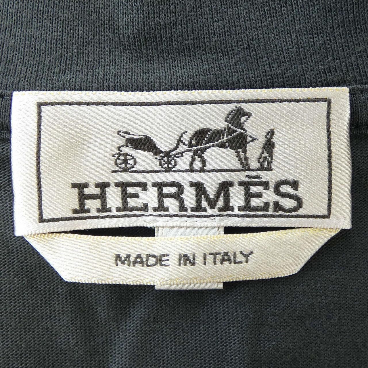 Hermes Hermes Hermès T-shirt Cotton T-shirt M Cotton T-Shirts DUTY FREE for USA Size ONE SIZE - 4 Thumbnail