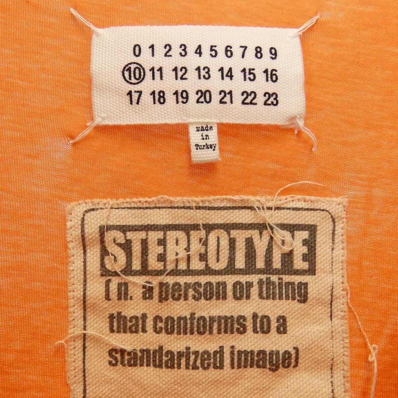 Maison Margiela Maison Martin Margiela Maison Margiela T-shirt Cotton T-Shirts S50GC510 DUTY FREE for USA Size ONE SIZE - 4 Thumbnail