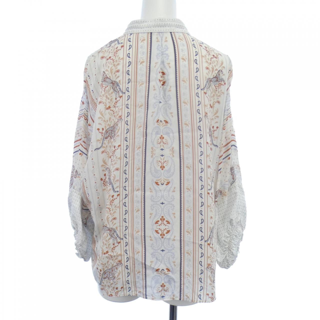 Hermes Hermes Hermes 5E0626DU Twillene Silk Top 34 Others Tops DUTY FREE for USA Size ONE SIZE - 2 Thumbnail