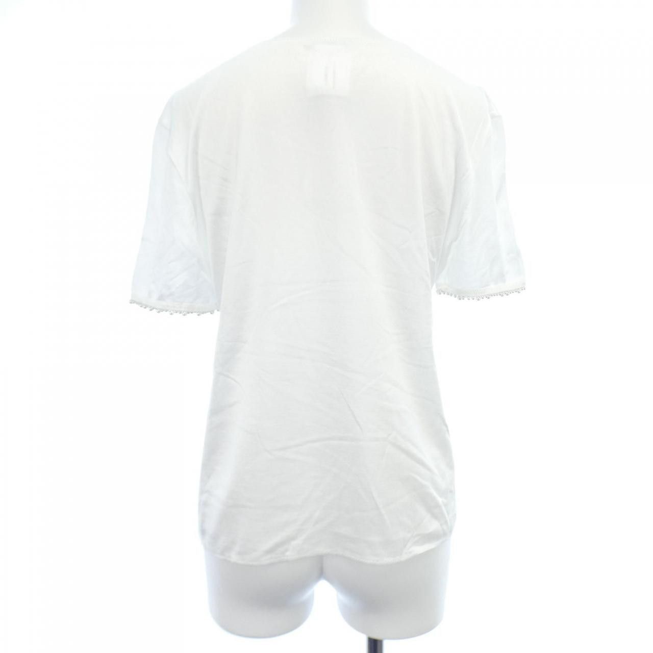 Chanel Chanel Chanel T-shirt Cotton T-Shirts P52712V33521 DUTY FREE for USA Size ONE SIZE - 2 Thumbnail