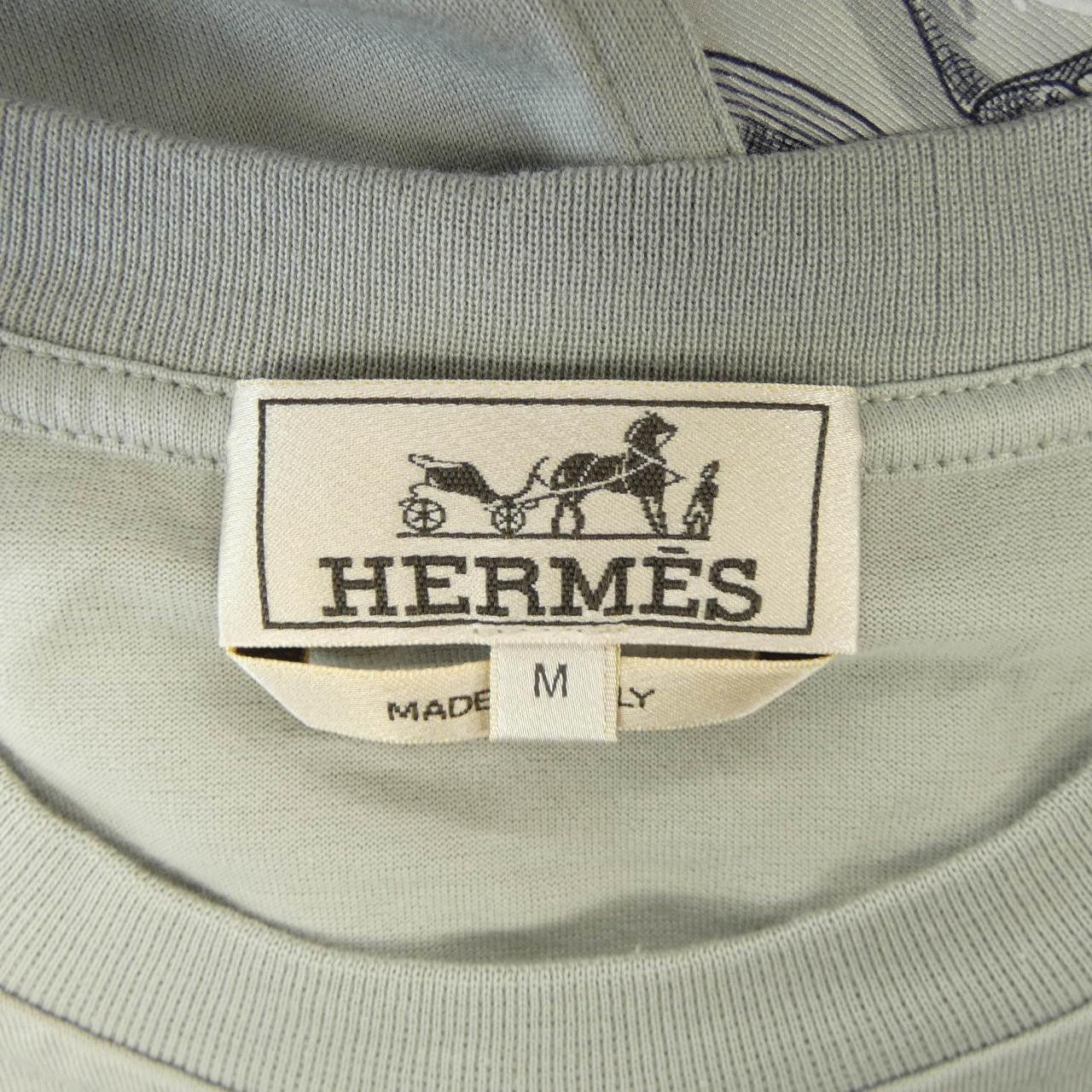 Hermes Hermes Hermes T-shirt Cotton T-shirt Cotton T-Shirts DUTY FREE for USA Size ONE SIZE - 4 Thumbnail