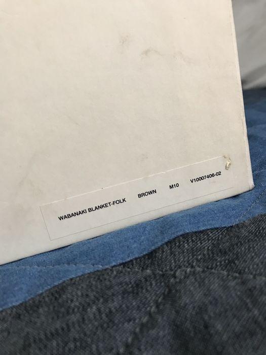 Visvim Wabanaki Blanket Folk Boots Grailed