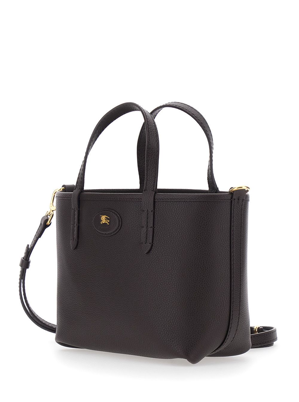 Burberry Brown Reversible Tote Bag with EKD Patch on the Front and Adjustable and Removable Strap in Leather for Women Size ONE SIZE - 2 Thumbnail