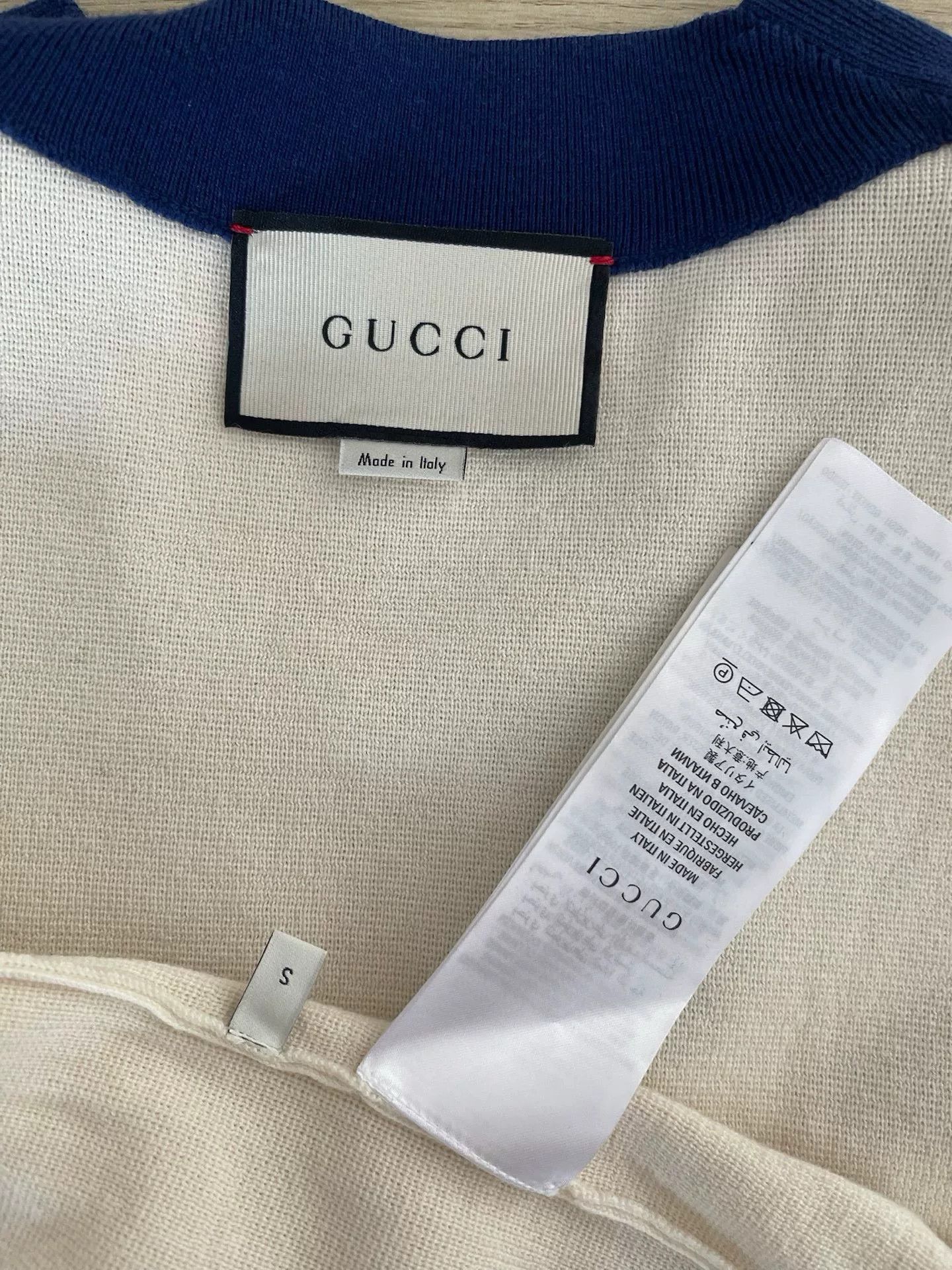 Gucci Gucci Bee Embroidered Knit Cardigan S Size US S / EU 44-46 / 1 - 3 Thumbnail