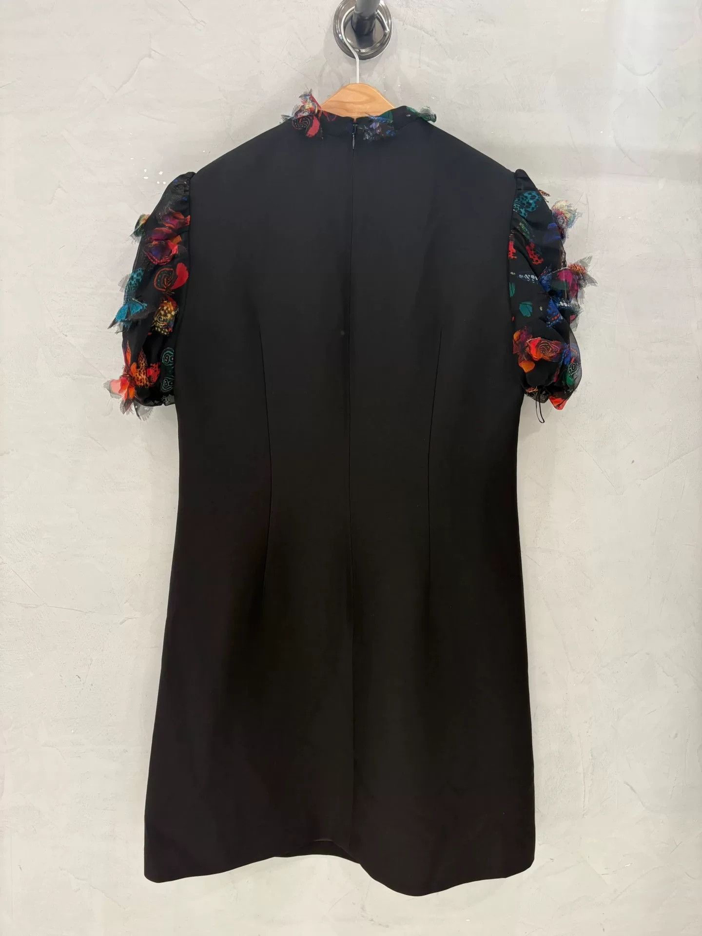 Valentino Valentino Black Butterfly Dress Size US S / EU 44-46 / 1 - 6 Thumbnail
