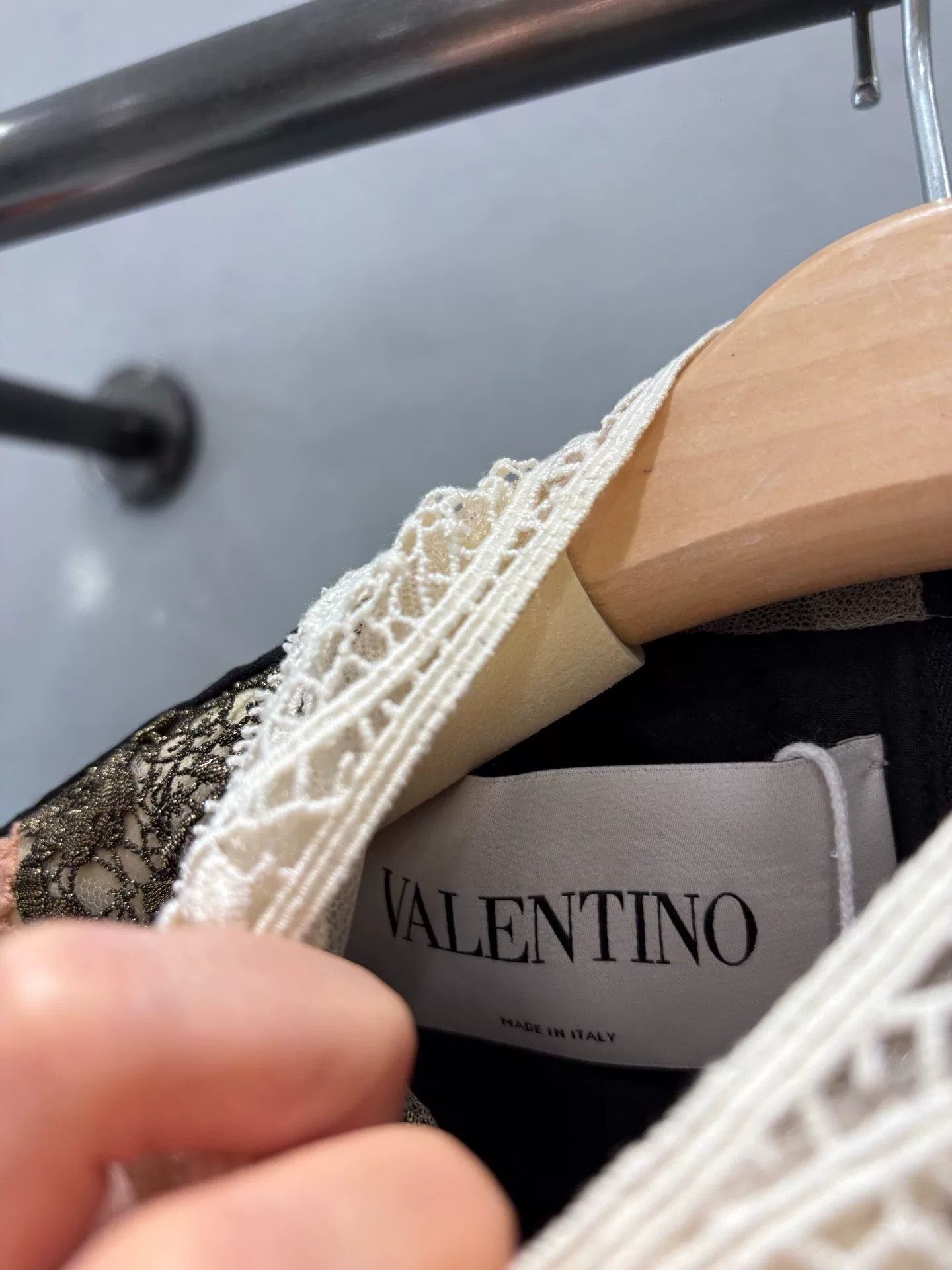 Valentino VALENTINO Black Lace Dress Size US S / EU 44-46 / 1 - 3 Thumbnail