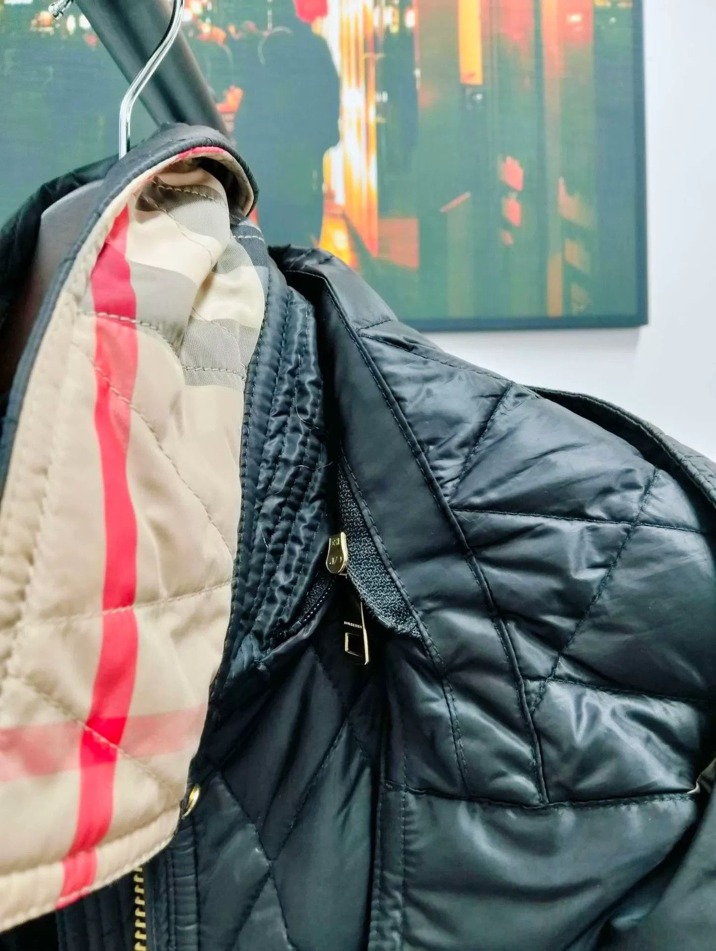 Burberry Burberry Belted Mid-Length Hooded Cotton Coat Size US XS / EU 42 / 0 - 6 Thumbnail