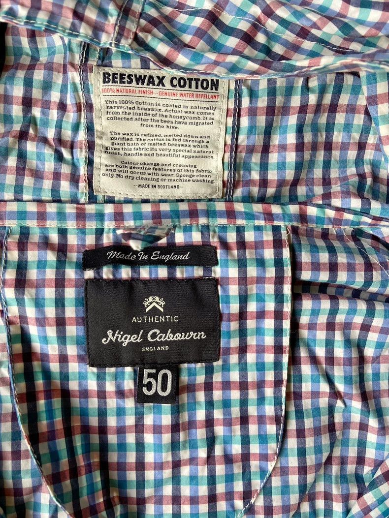 Nigel Cabourn Nigel Cabourn Cont Check Cameraman Jkt Size US L / EU 52-54 / 3 - 7 Thumbnail