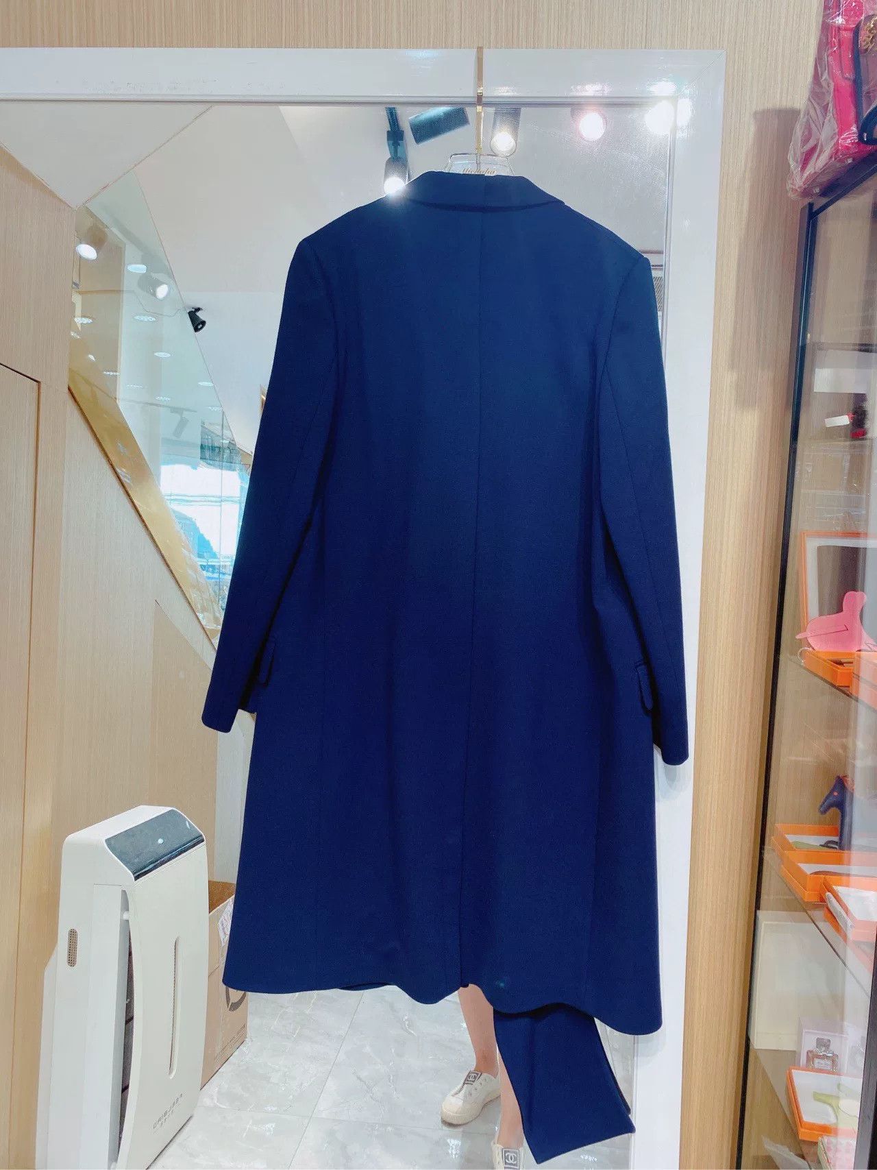 Loewe Loewe Midnight Blue Black Long Coat Size US S / EU 44-46 / 1 - 2 Thumbnail