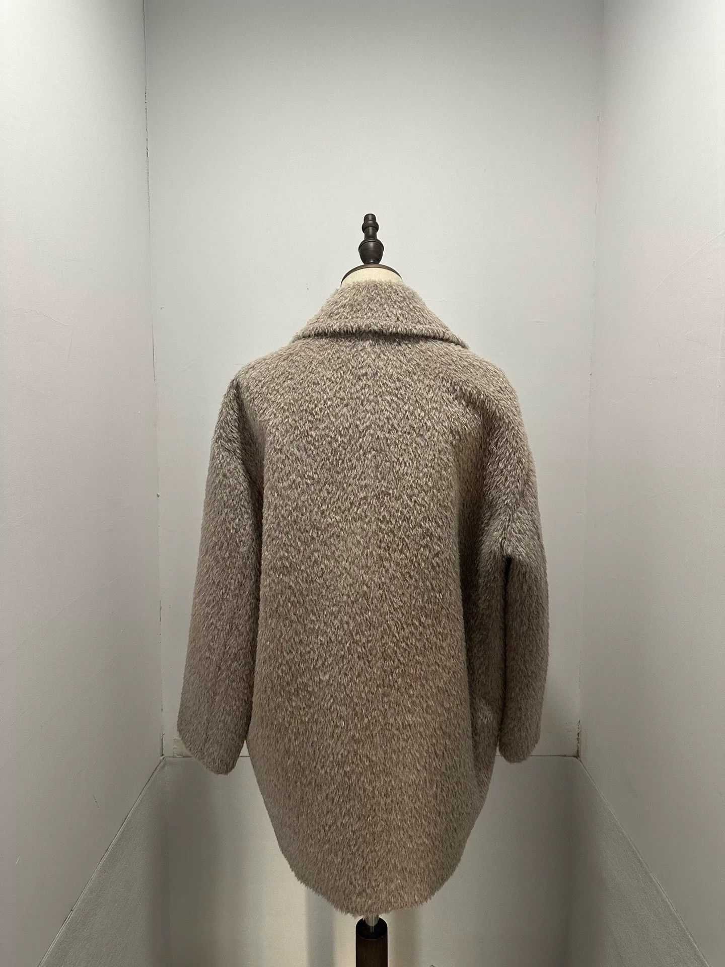 Max Mara Maxmara Studio Alpaca Wool Coat Size US S / EU 44-46 / 1 - 2 Thumbnail