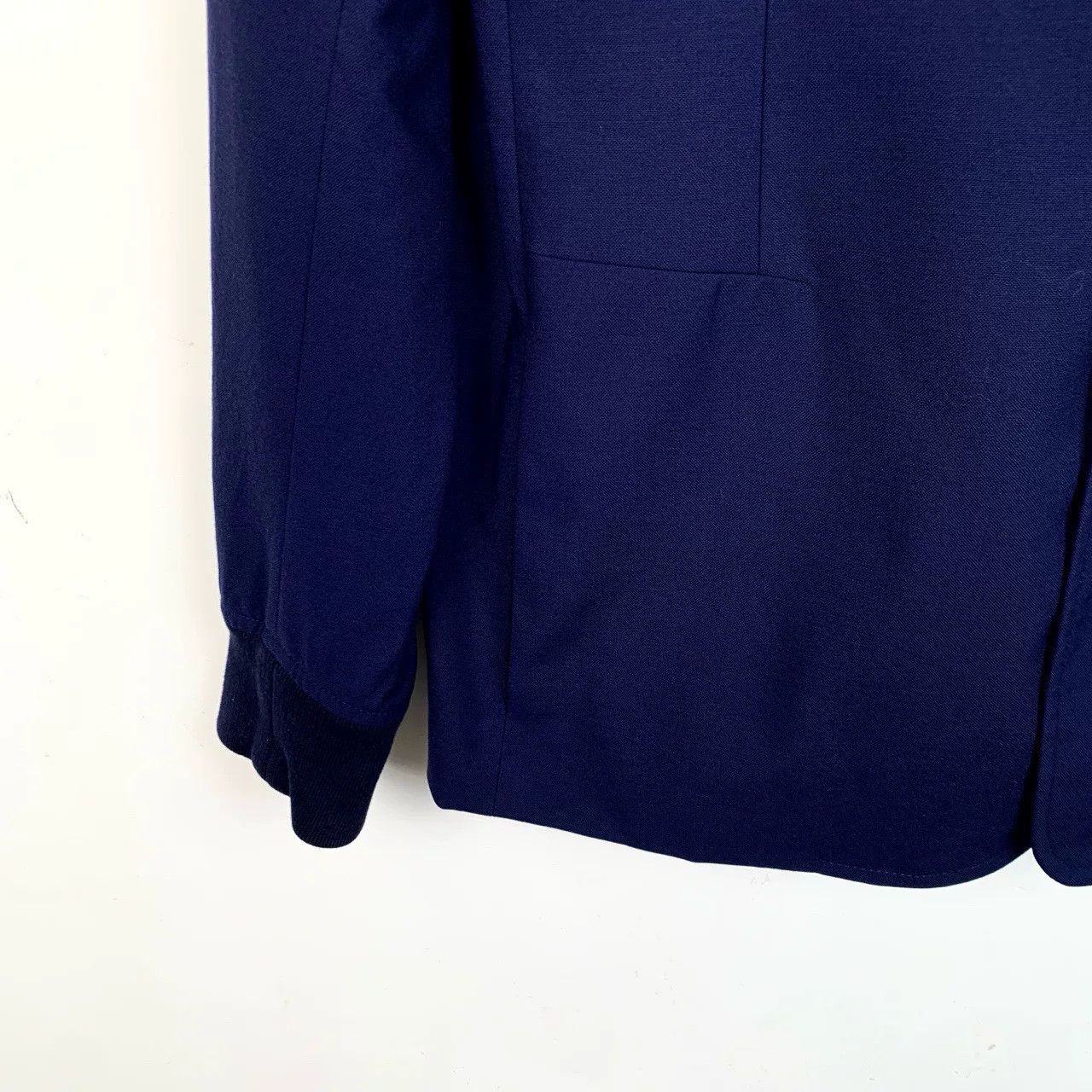 Dior Dior Navy Wool Single-Breasted Jacket Size US M / EU 48-50 / 2 - 4 Thumbnail