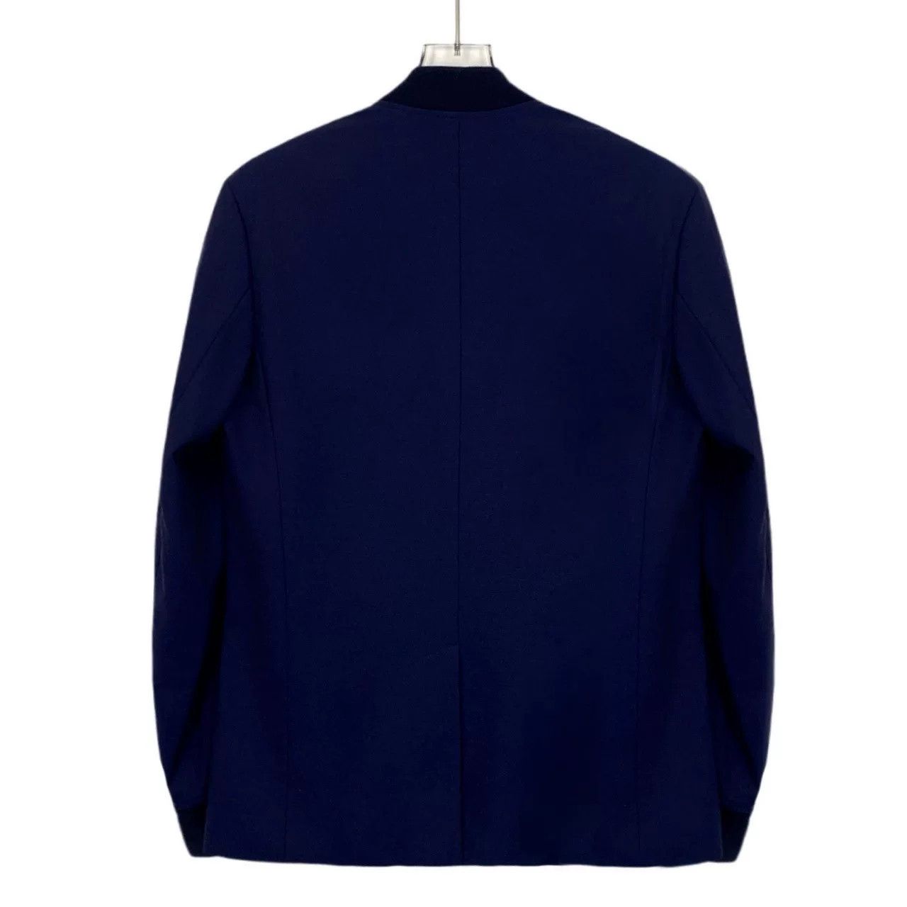 Dior Dior Navy Wool Single-Breasted Jacket Size US M / EU 48-50 / 2 - 2 Thumbnail