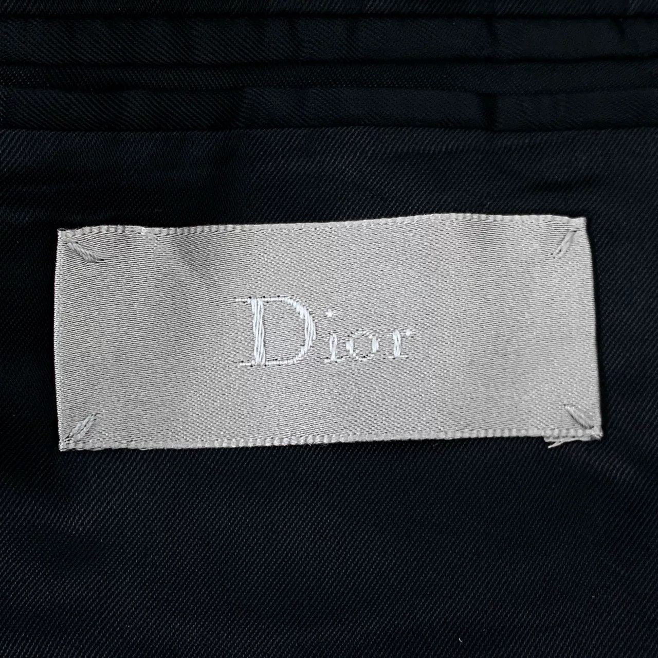 Dior Dior Navy Wool Single-Breasted Jacket Size US M / EU 48-50 / 2 - 6 Thumbnail