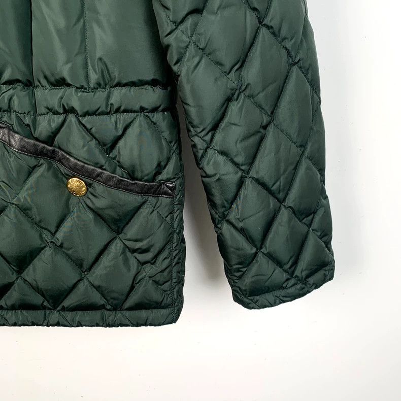 Louis Vuitton Louis Vuitton Green Quilted Hooded Down Coat Size US XS / EU 42 / 0 - 4 Thumbnail