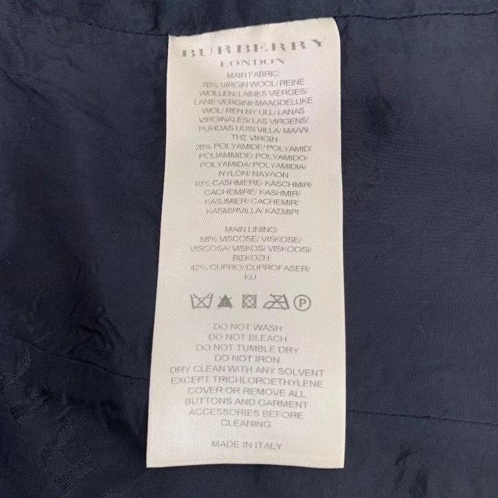 Burberry Burberry Wool Plaid Long Sleeve Coat Size US M / EU 48-50 / 2 - 7 Thumbnail
