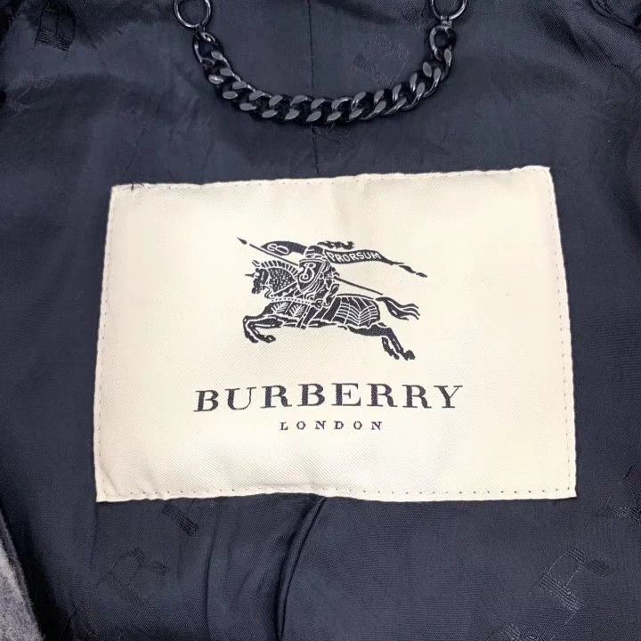 Burberry Burberry Wool Plaid Long Sleeve Coat Size US M / EU 48-50 / 2 - 5 Thumbnail